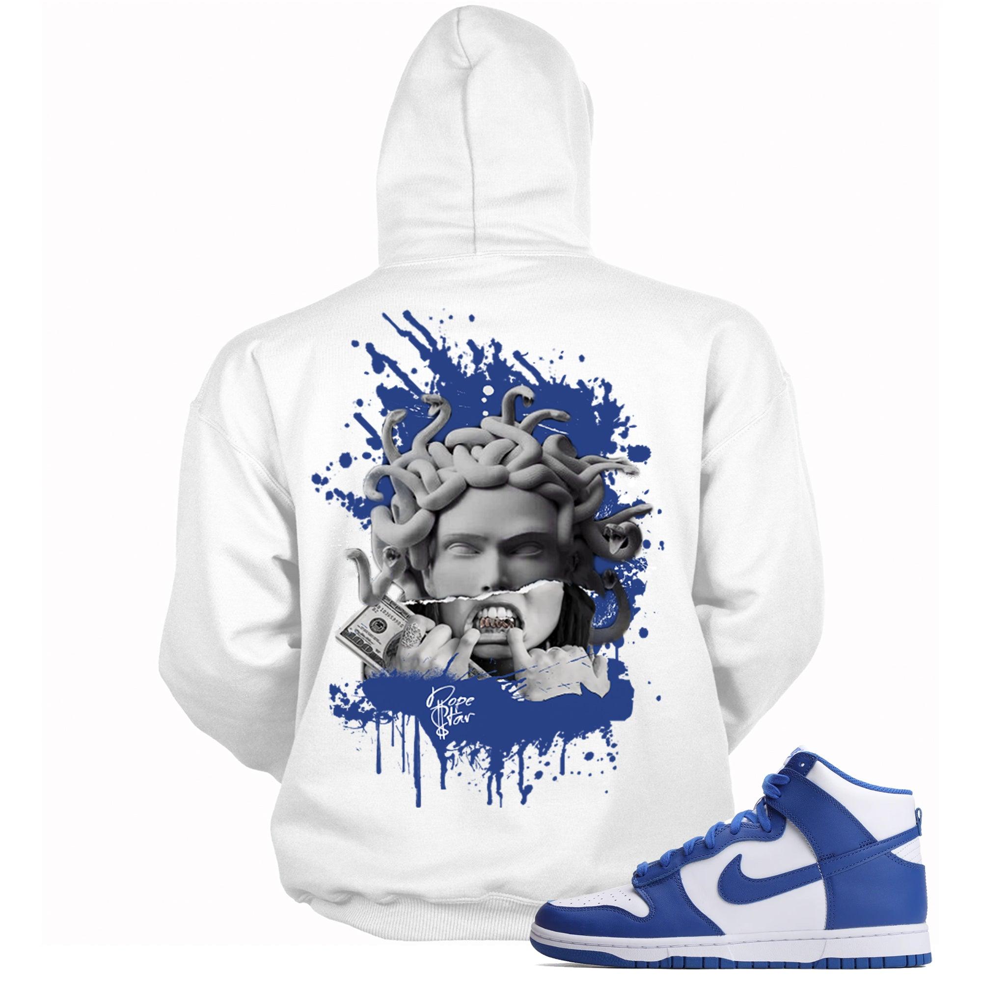 Dunks High Game Royal Hoodie Medusa - Sneaker Shirts Outlet