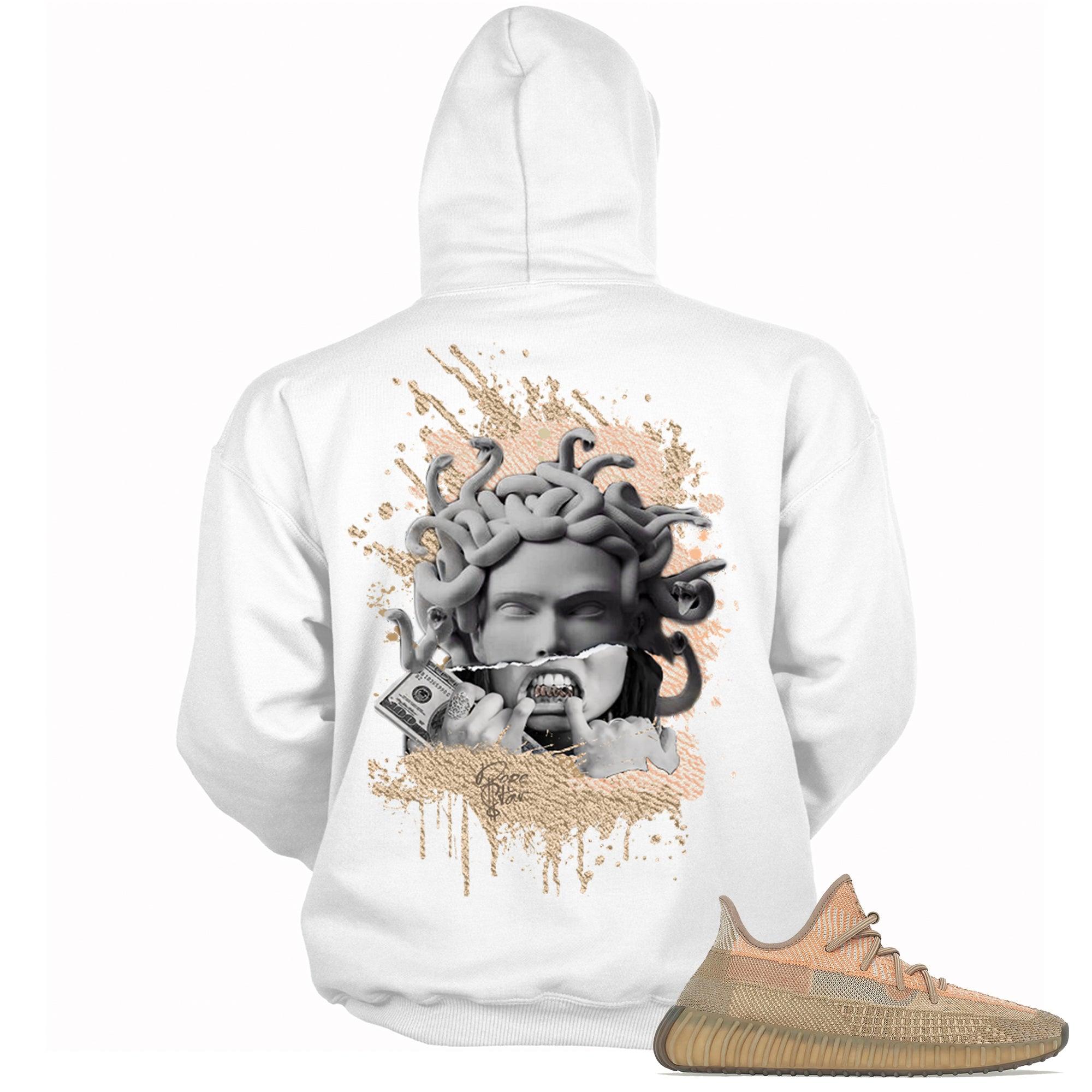 Yeezy Boost 350 V2s Sand Taupe Hoodie Medusa - Sneaker Shirts Outlet