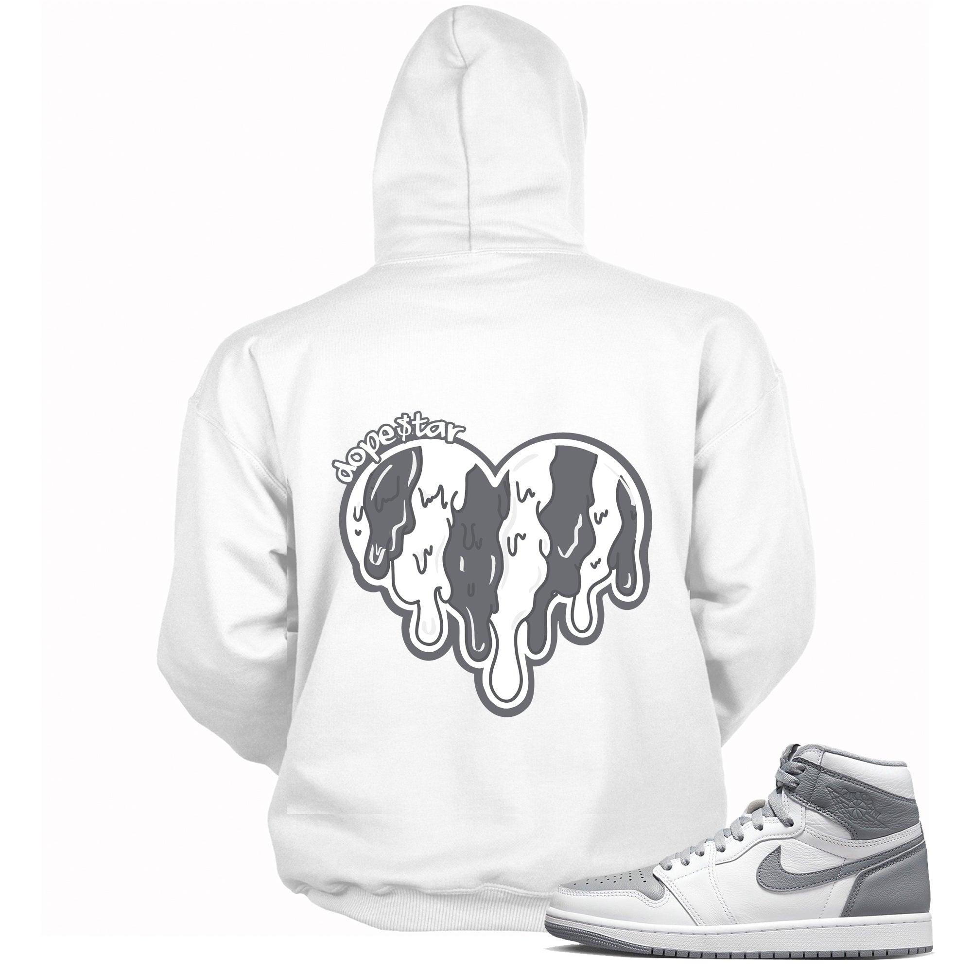 High Stealth 1s DopeStar Hoodie Dripping Heart - Sneaker Shirts Outlet