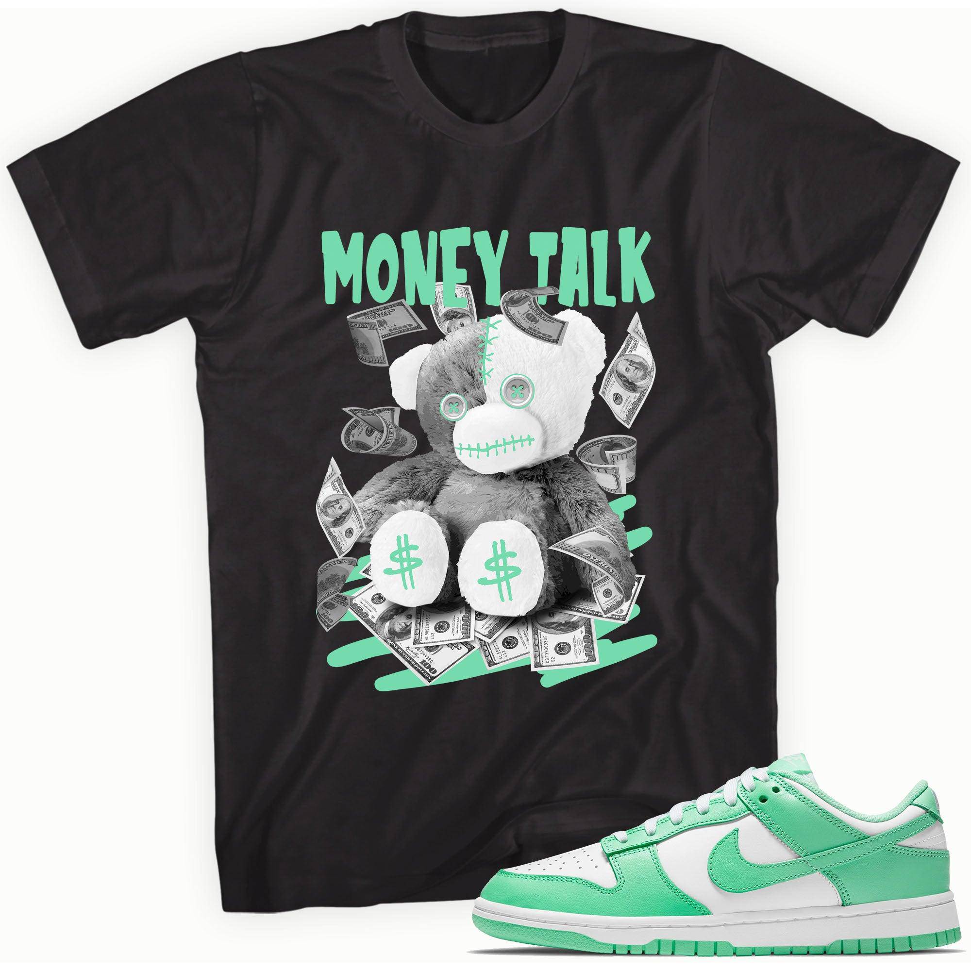 Dunk Low Green Glow Shirt Money Talk