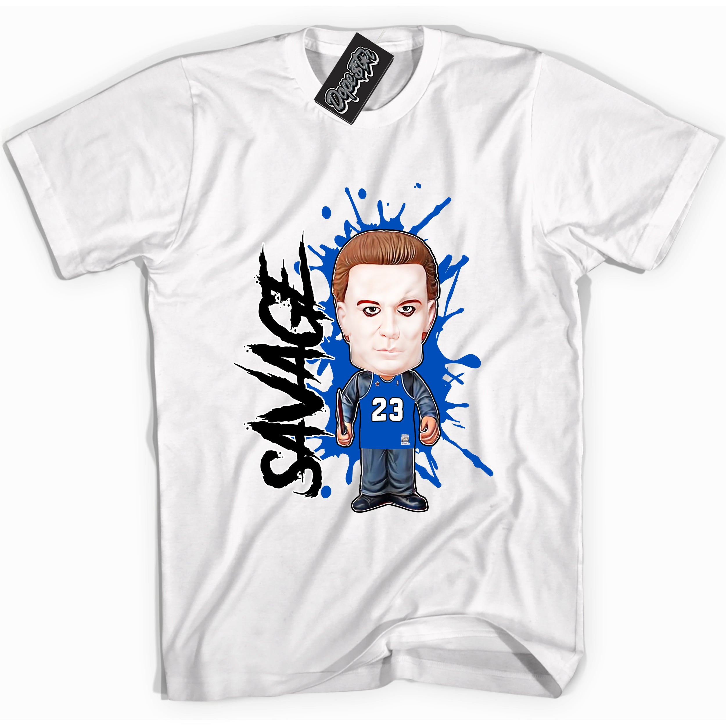 Royal Reimagined 1s DopeStar Shirt Michael Myers Savage Graphic