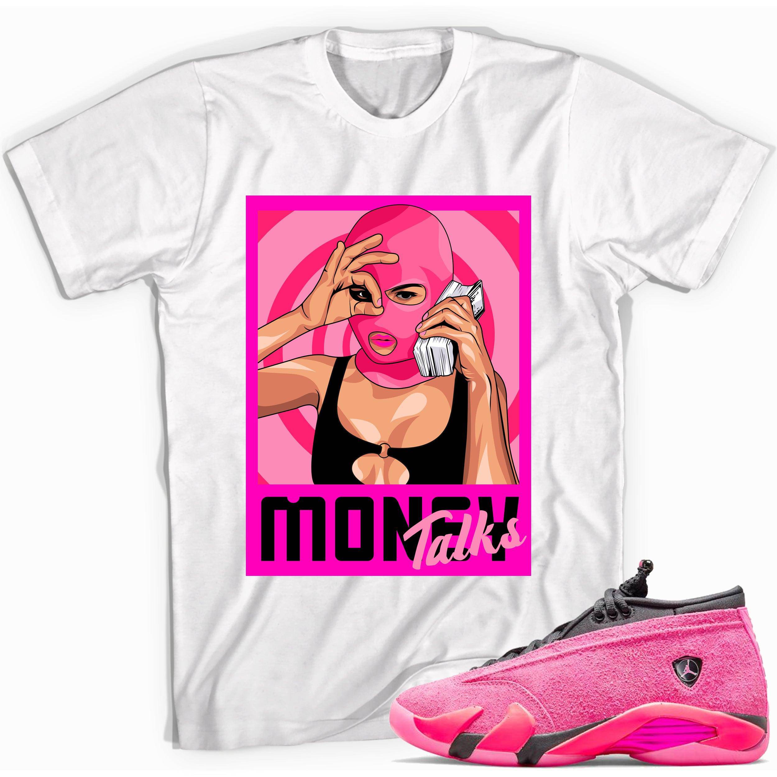 14s Low Shocking Pink Shirt Money Talks