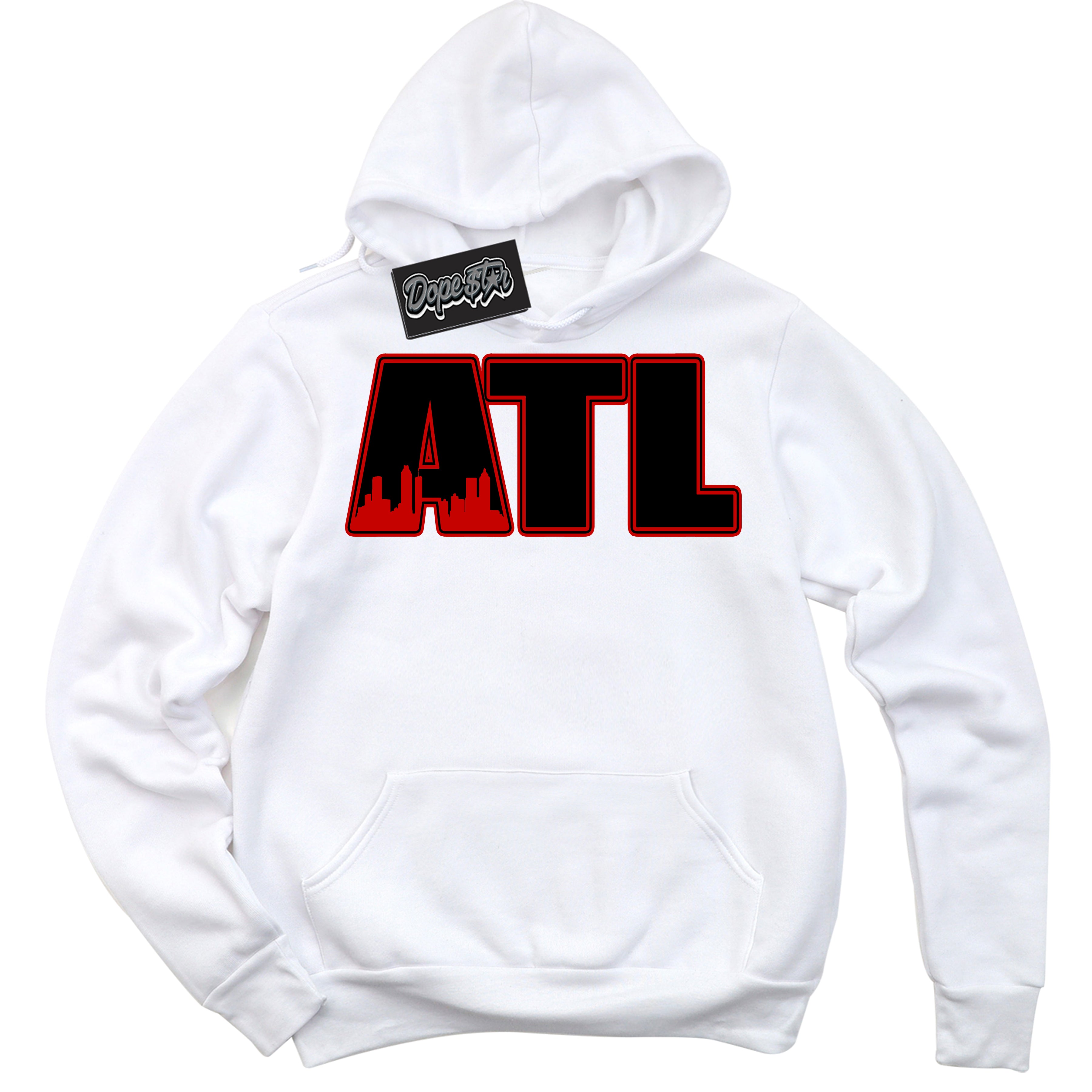 Cool White Hoodie with “ Atlanta ”  design that Perfectly Matches RTFKT X ND Genesis.