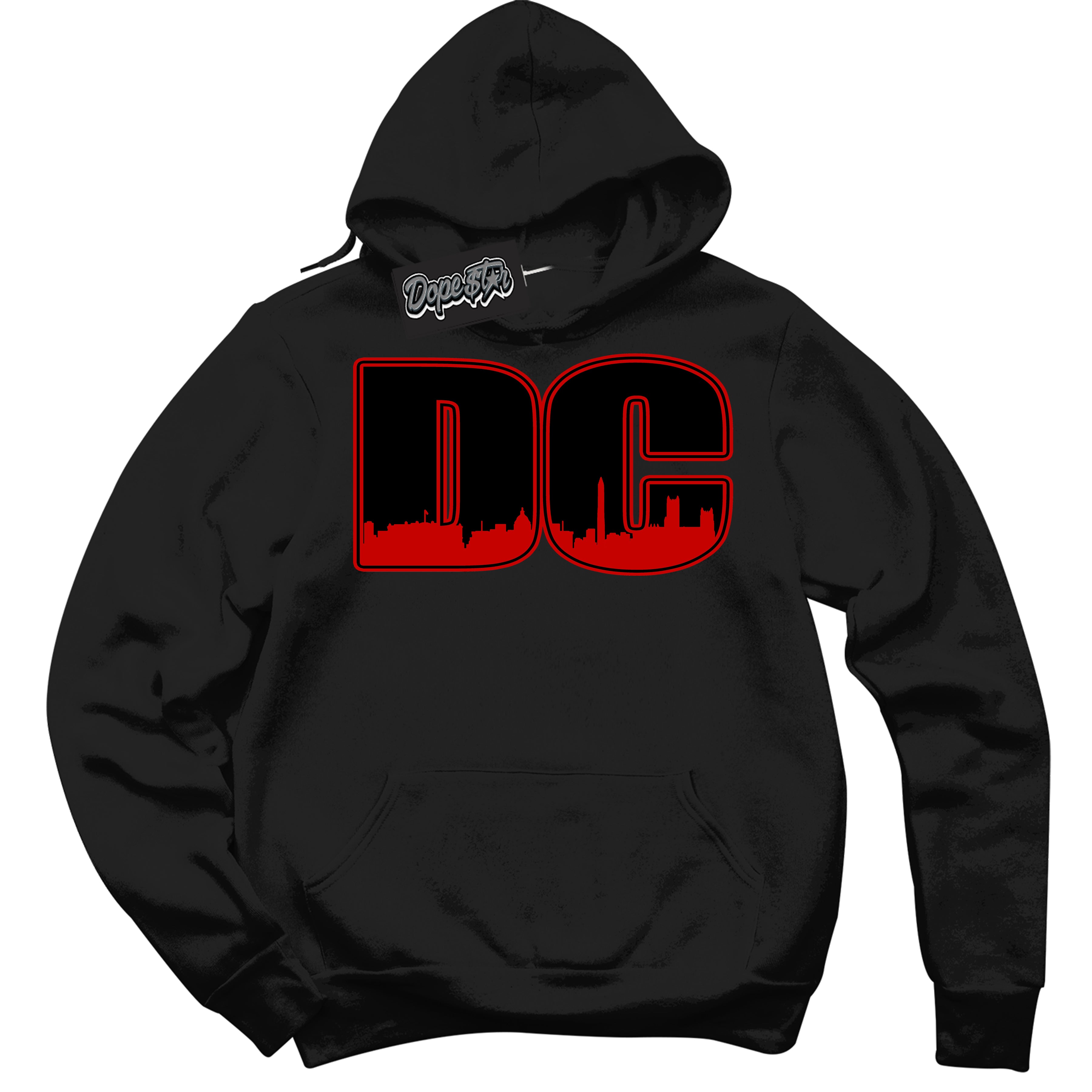 Cool Black Hoodie with “ DC ”  design that Perfectly Matches RTFKT X ND Genesis.