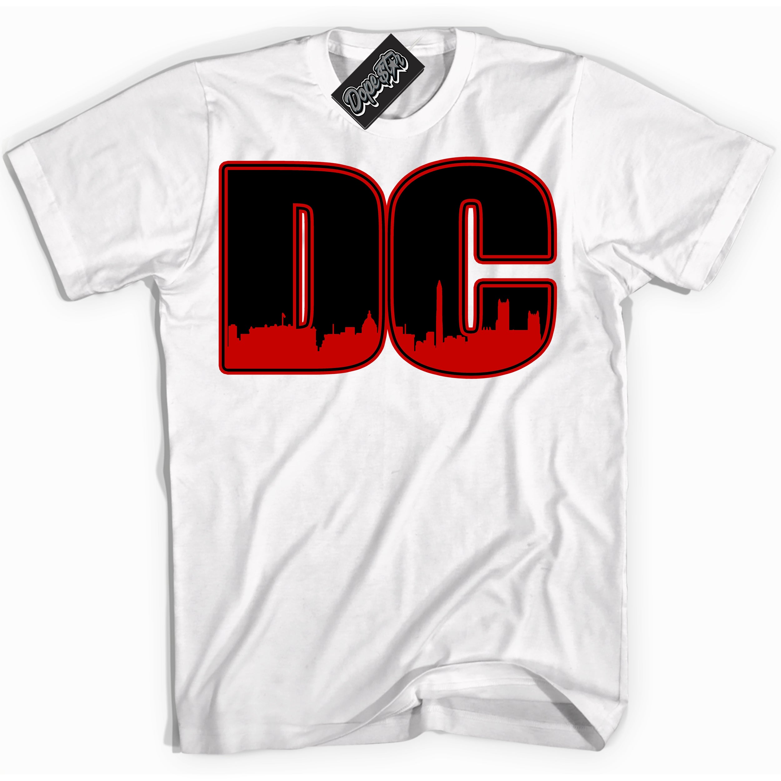 Cool White Shirt with “ DC ” design that perfectly matches RTFKT X ND Genesis.