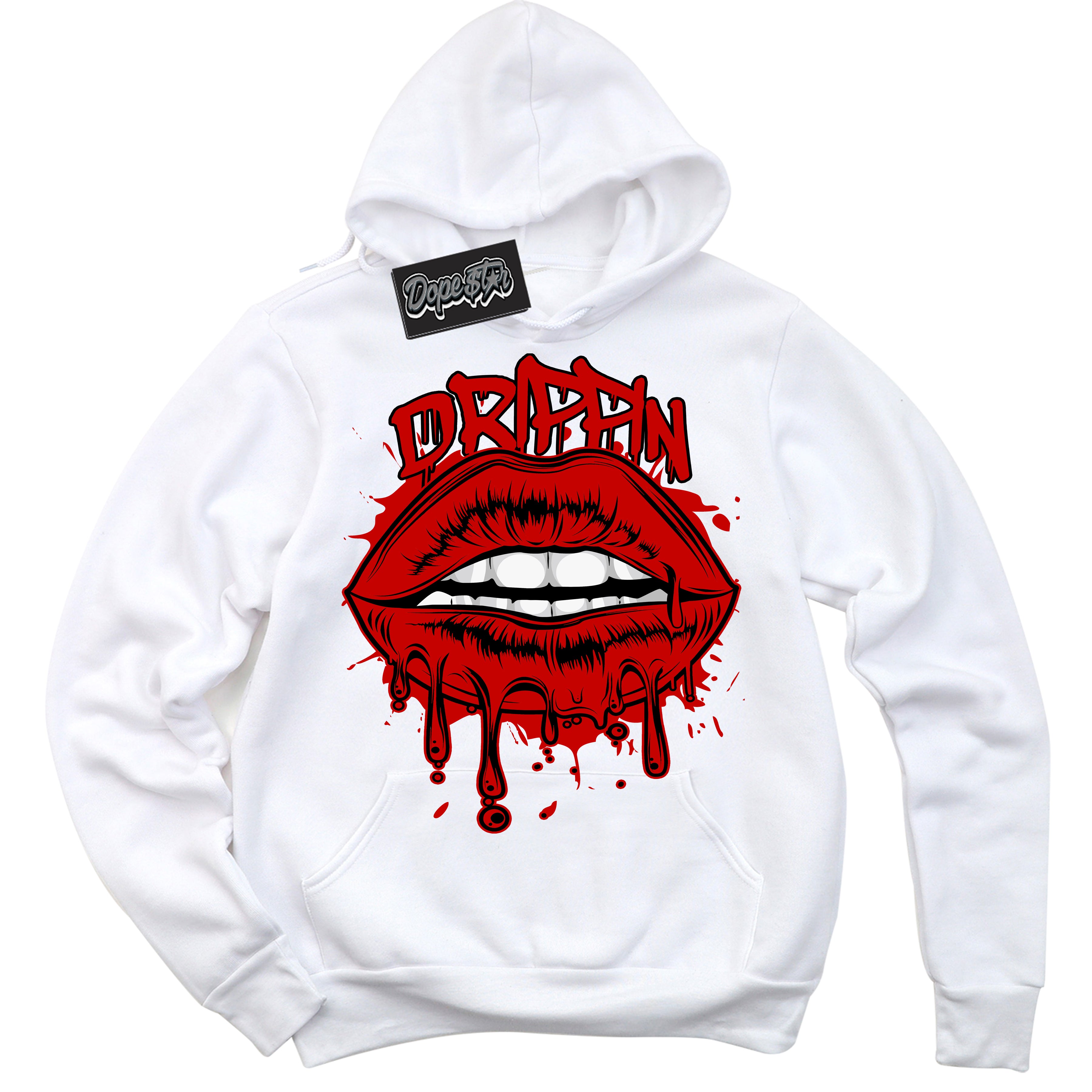 Cool White Hoodie with “ Drippin ”  design that Perfectly Matches RTFKT X ND Genesis.