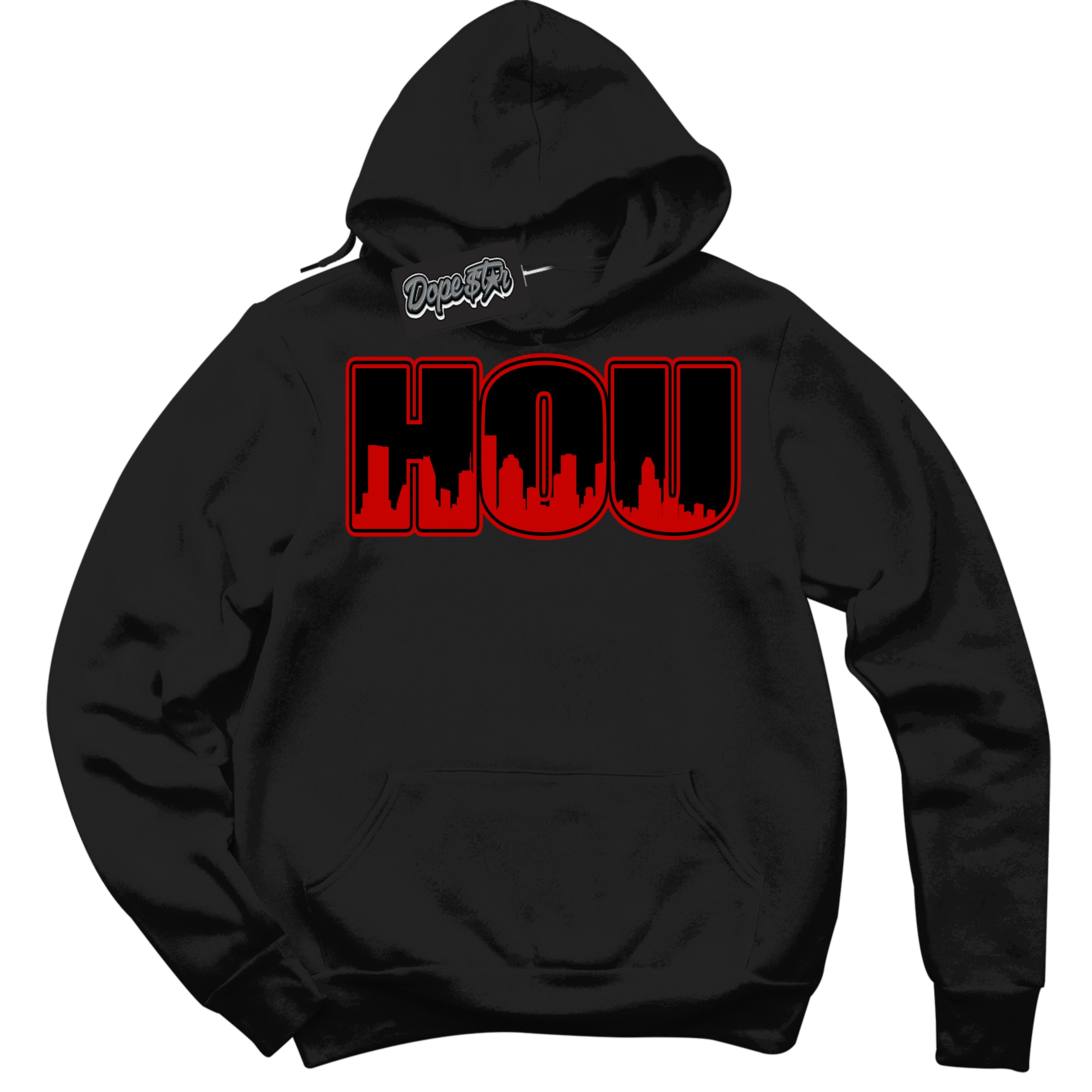 Cool Black Hoodie with “ Houston ”  design that Perfectly Matches RTFKT X ND Genesis.