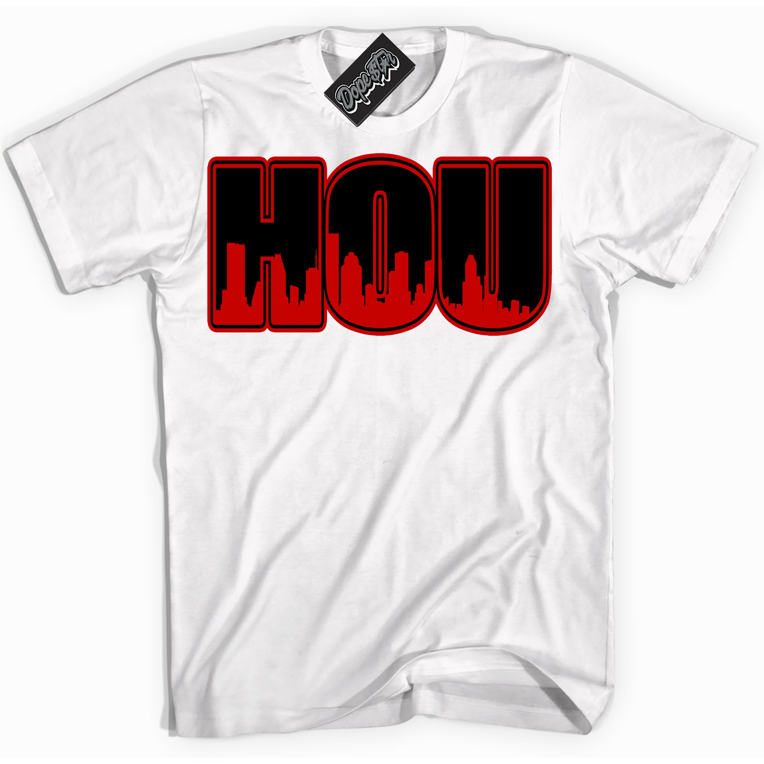 Cool White Shirt with “ Houston ” design that perfectly matches RTFKT X ND Genesis.