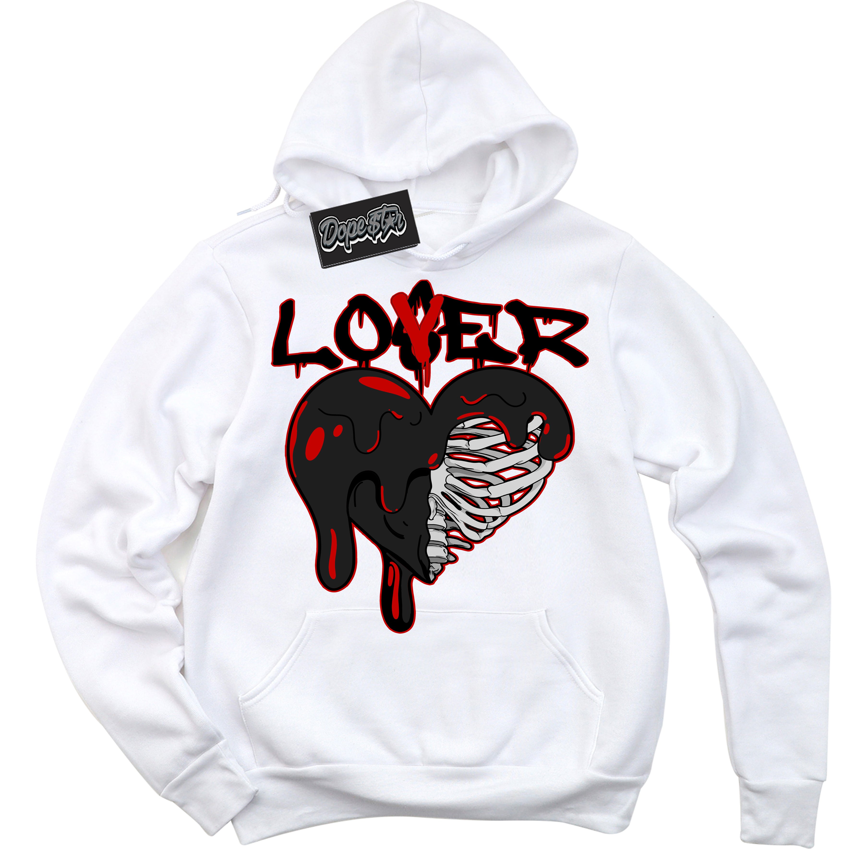 Cool White Hoodie with “ Lover Loser ”  design that Perfectly Matches RTFKT X ND Genesis.