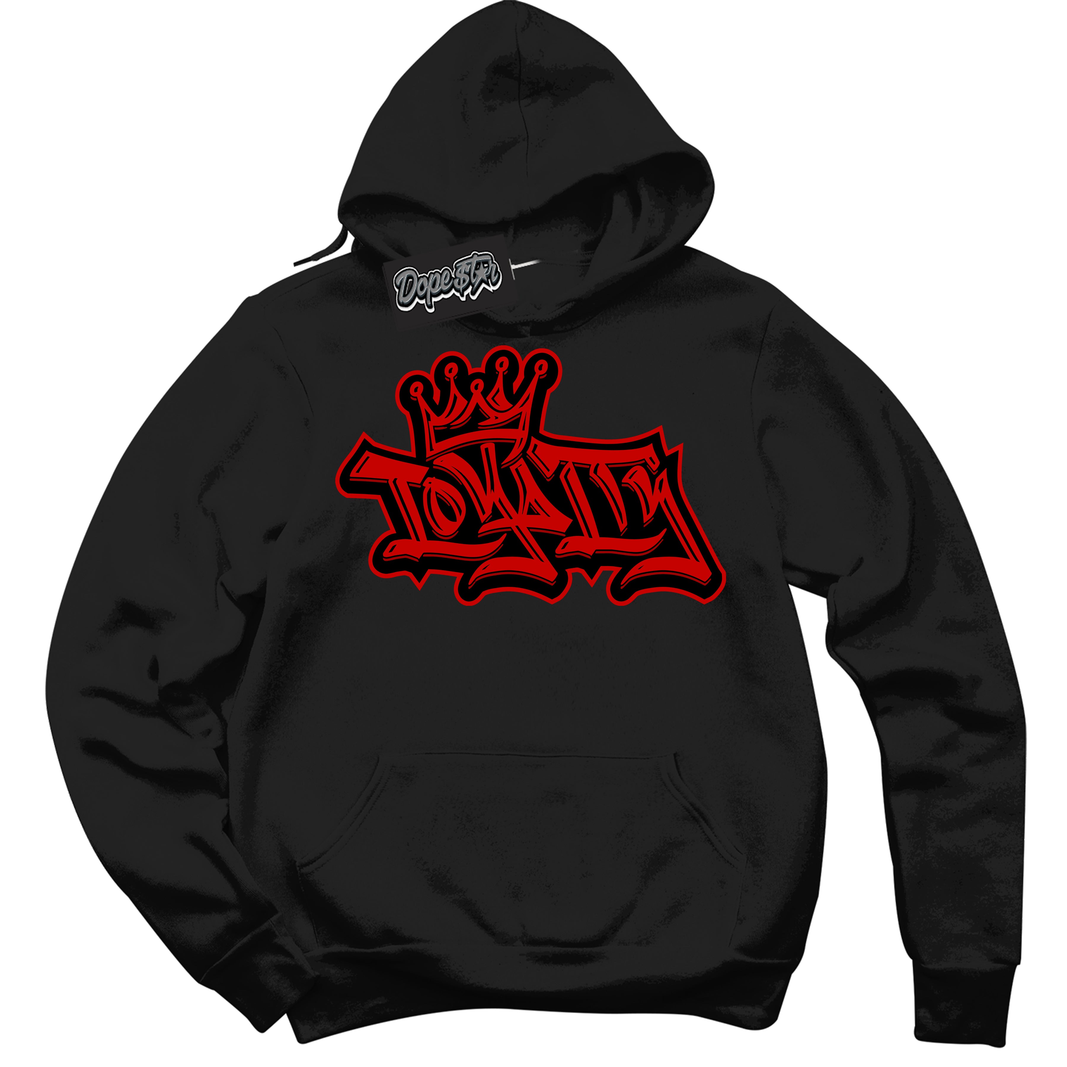 Cool Black Hoodie with “ Loyalty Crown ”  design that Perfectly Matches RTFKT X ND Genesis.