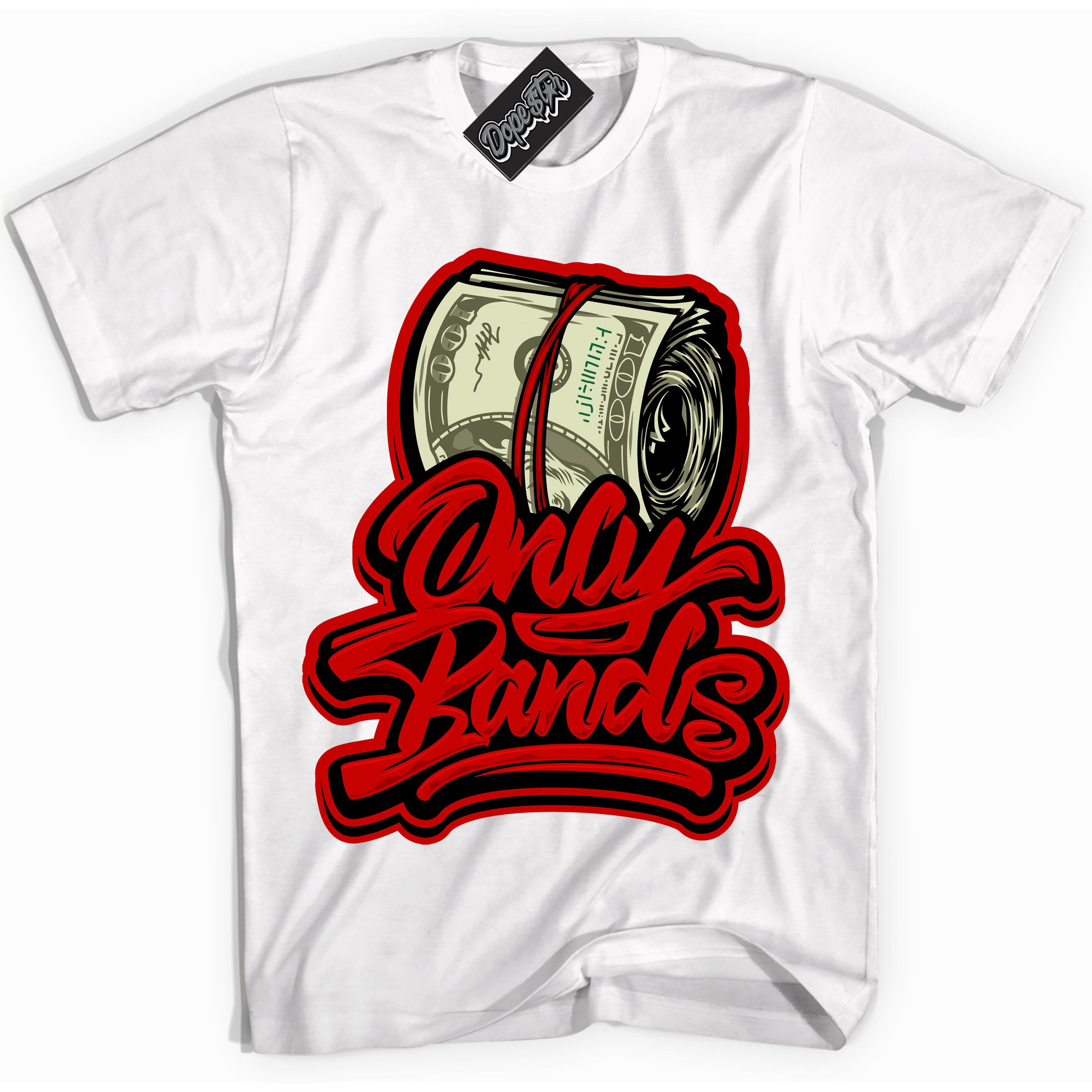 Cool White Shirt with “ Only Bands ” design that perfectly matches RTFKT X ND Genesis.