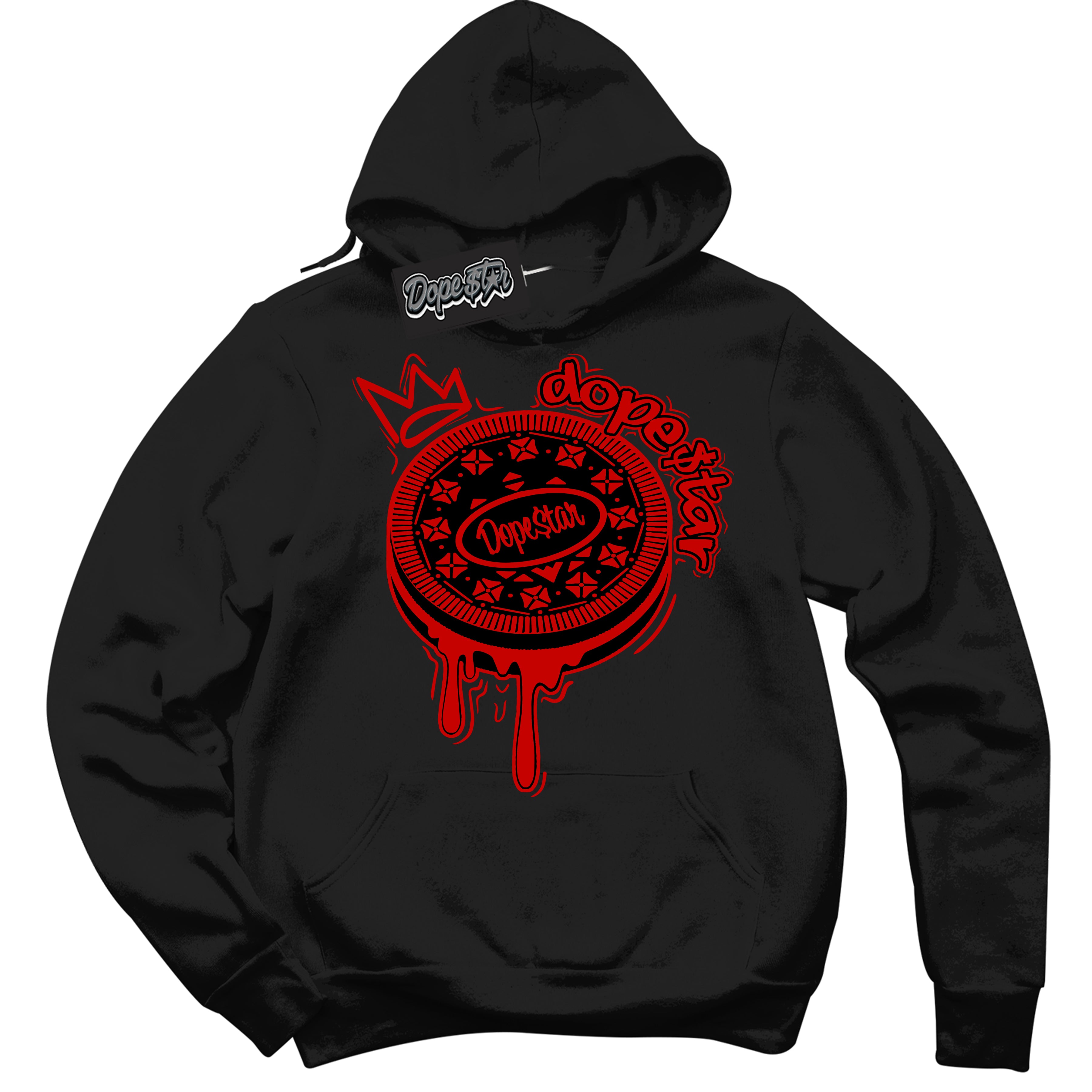 Cool Black Hoodie with “ Oreo DS ”  design that Perfectly Matches RTFKT X ND Genesis.