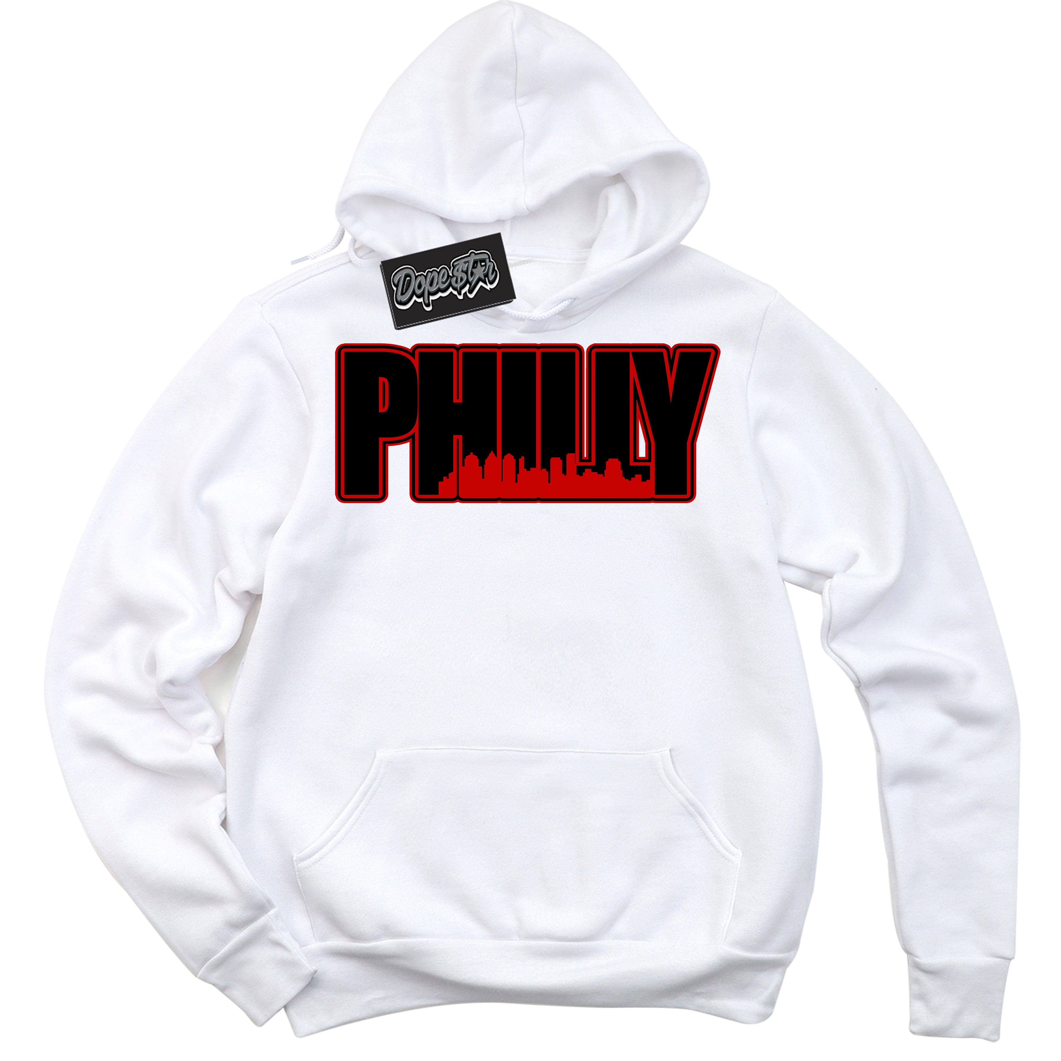 Cool White Hoodie with “ Philly ”  design that Perfectly Matches RTFKT X ND Genesis.