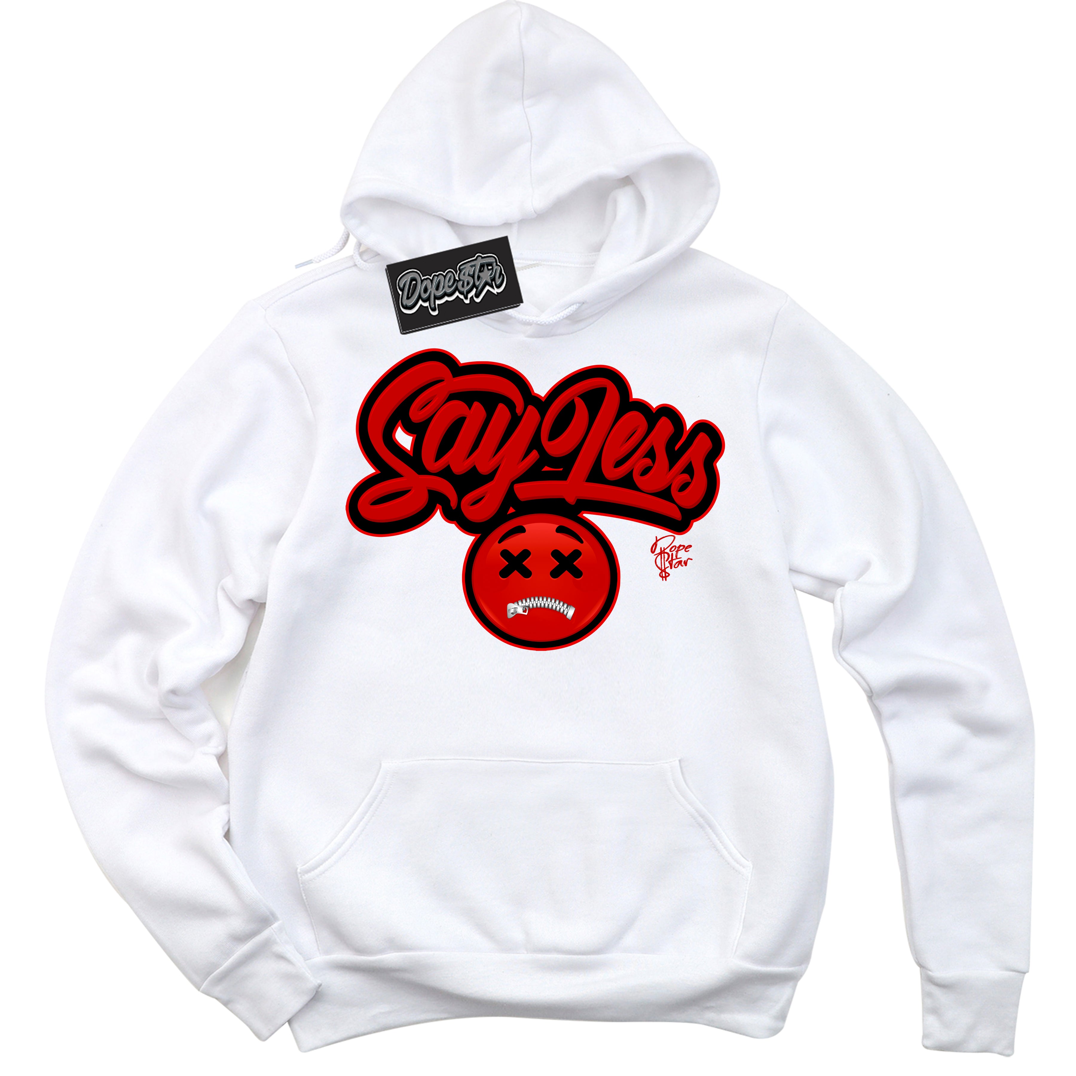 Cool White Hoodie with “ Say Less ”  design that Perfectly Matches RTFKT X ND Genesis.