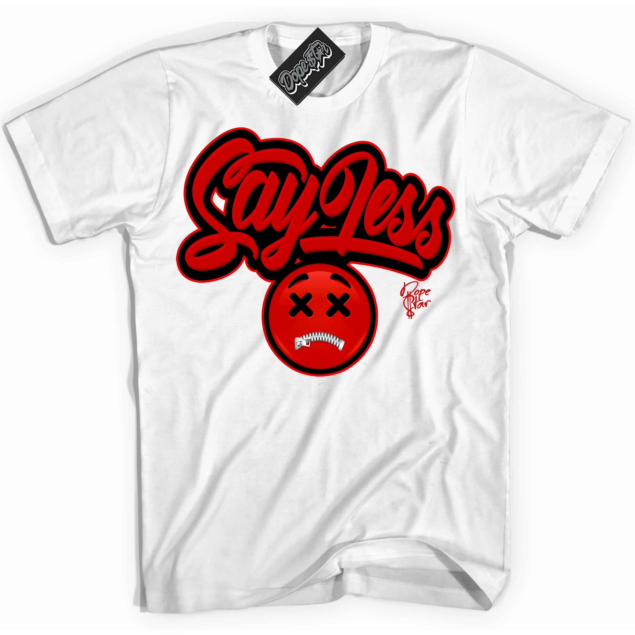 Cool White Shirt with “ Say Less ” design that perfectly matches RTFKT X ND Genesis.