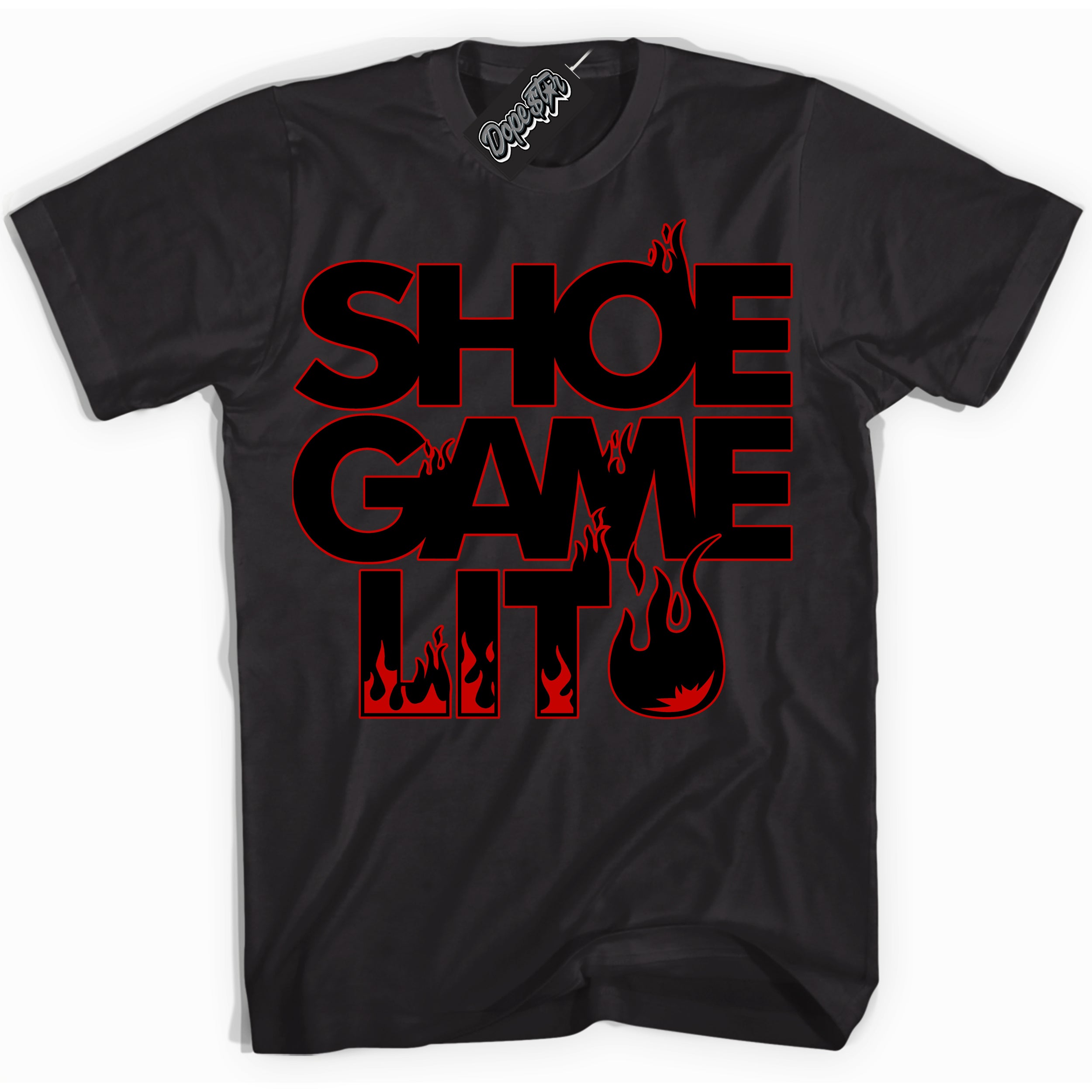 Cool Black Shirt with “ Shoe Game Lit ” design that perfectly matches RTFKT X ND Genesis.