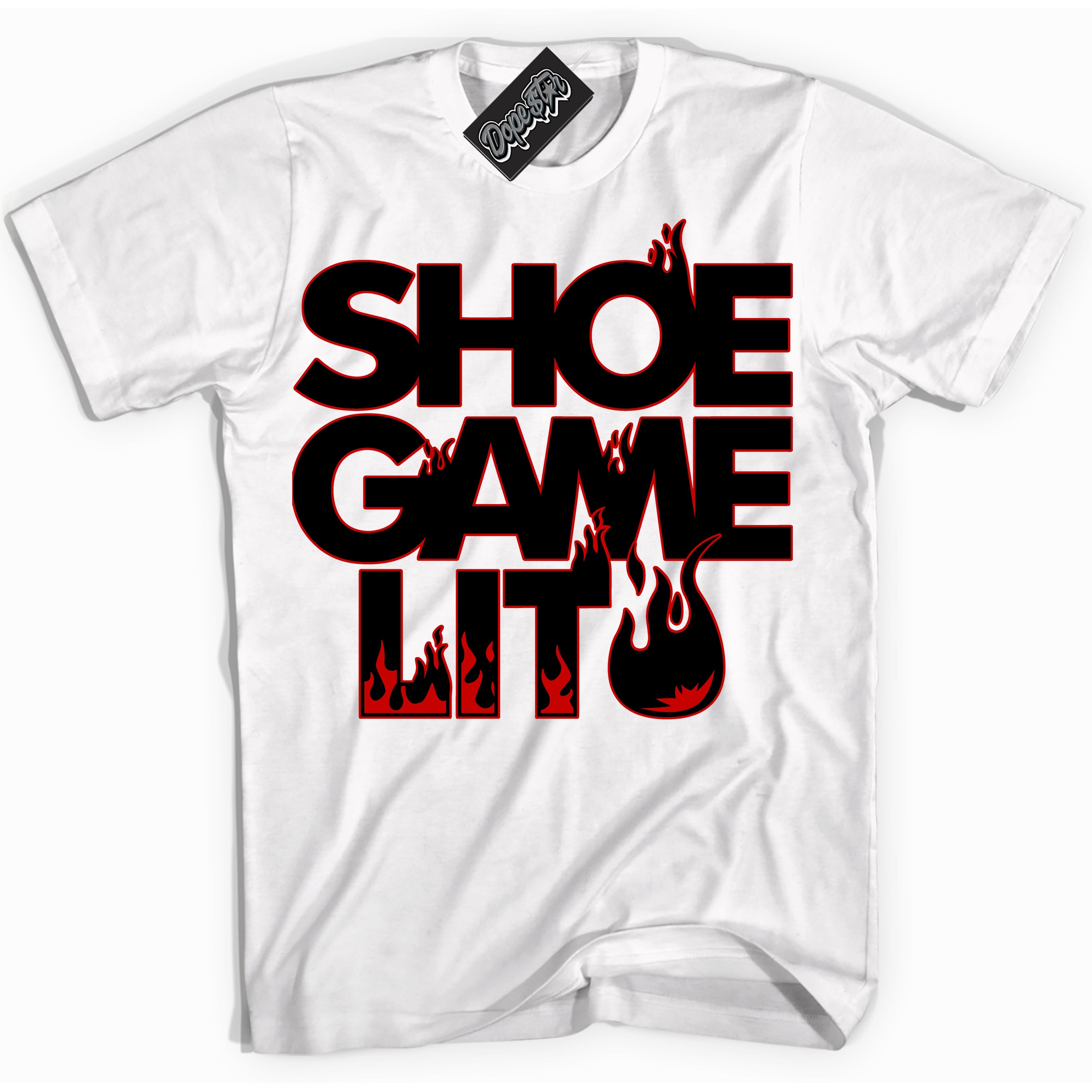 Cool White Shirt with “ Shoe Game Lit ” design that perfectly matches RTFKT X ND Genesis.