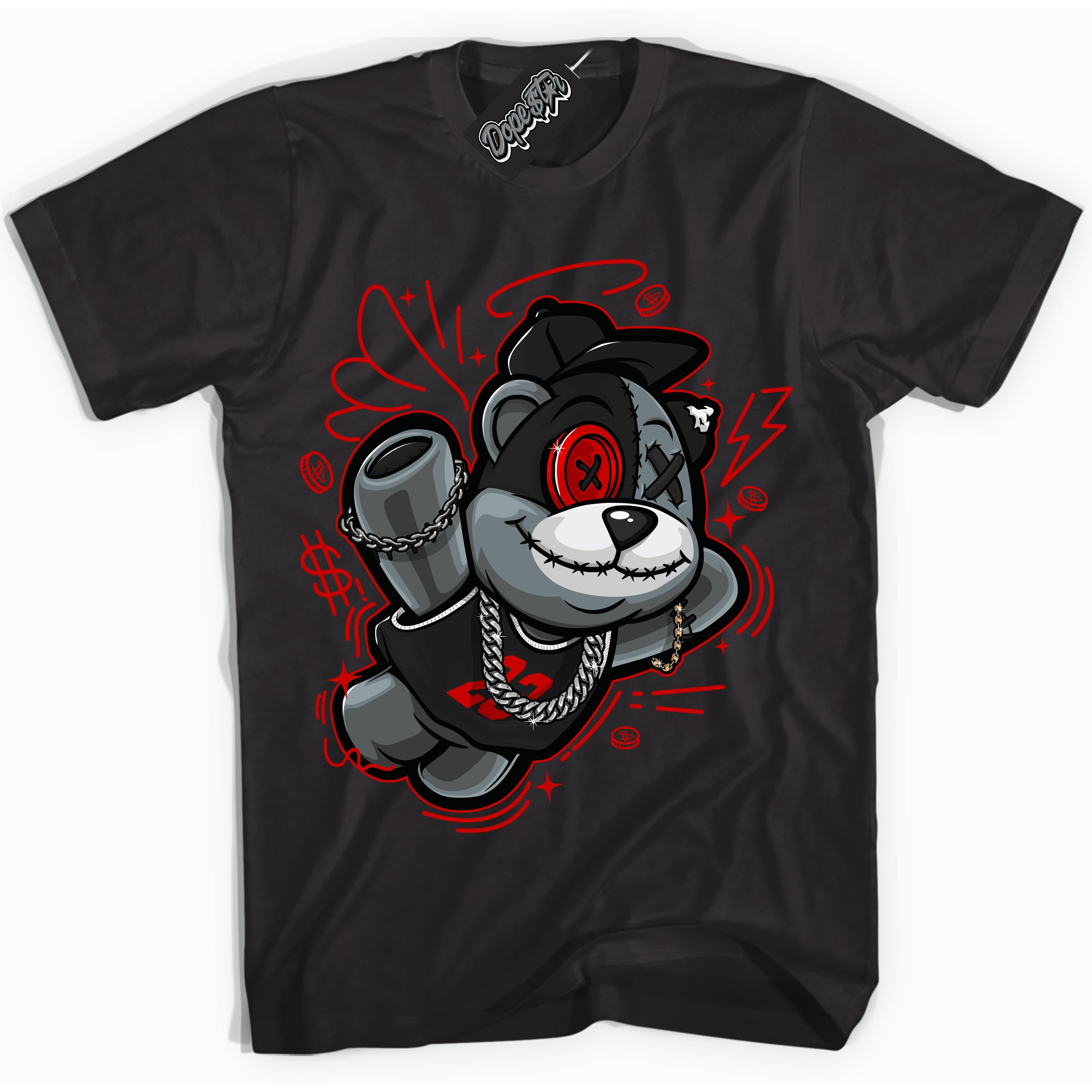 Cool Black Shirt with “ Slam Dunk Bear ” design that perfectly matches RTFKT X ND Genesis.