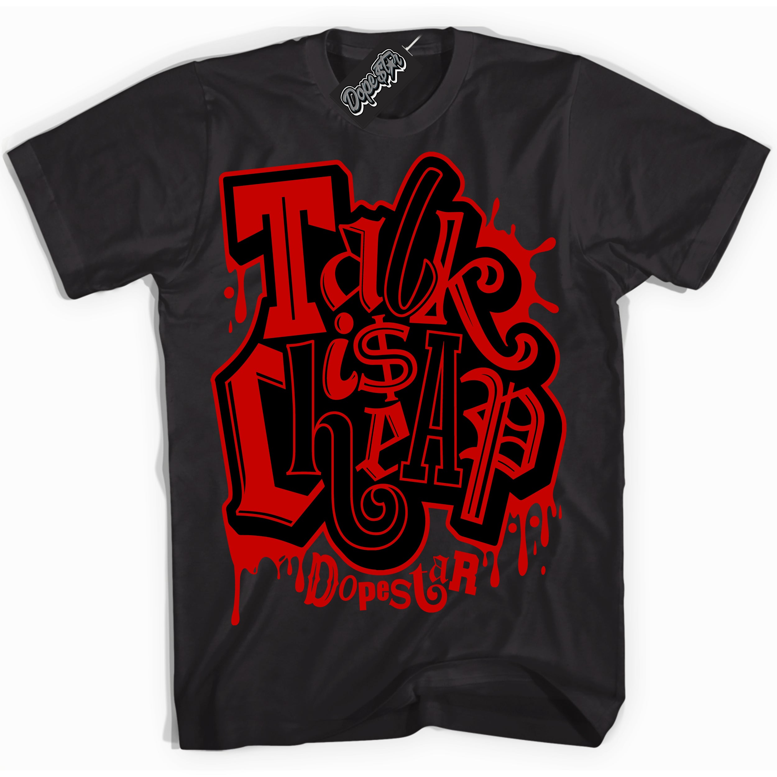 Cool Black Shirt with “ Talk Is Cheap ” design that perfectly matches RTFKT X ND Genesis.