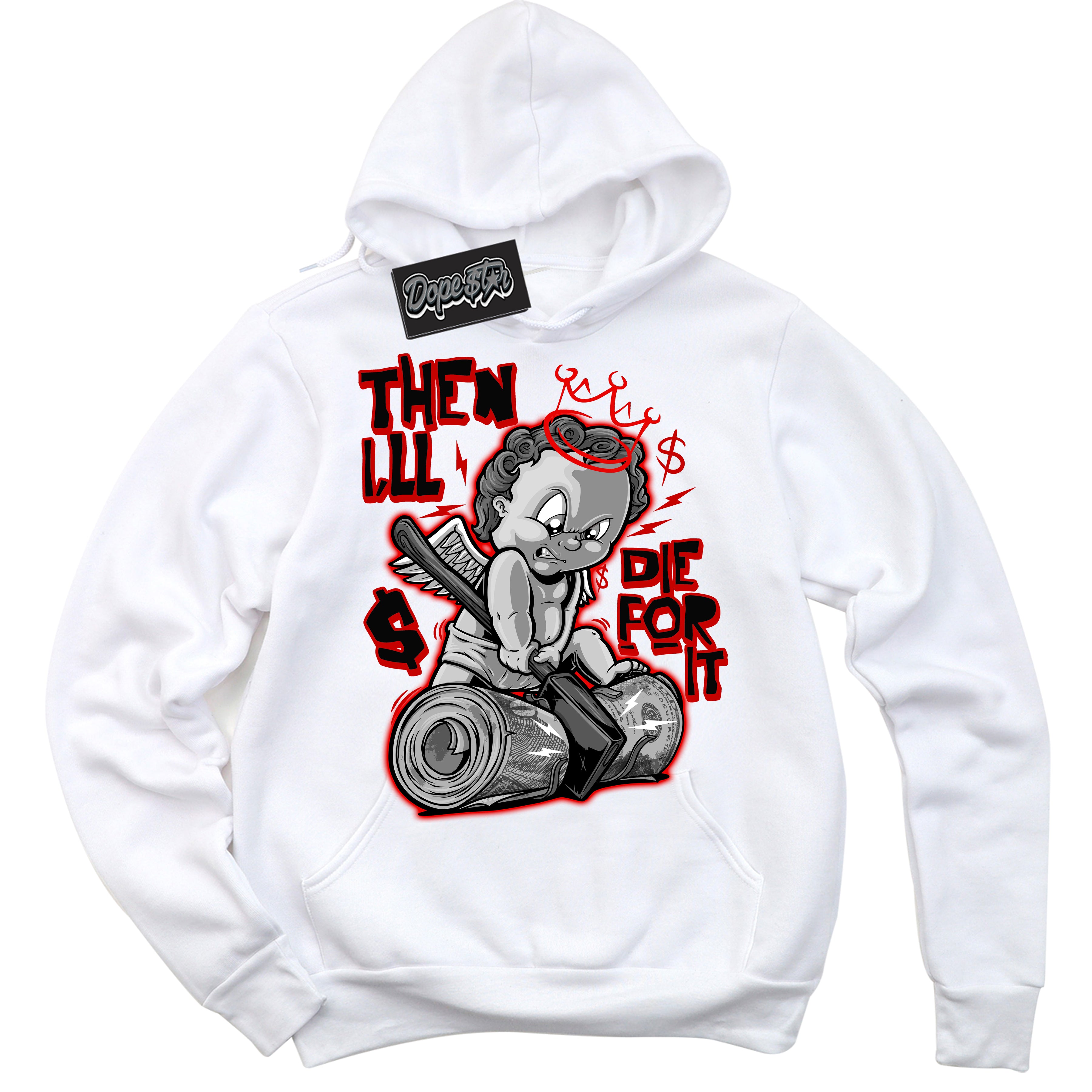 Cool White Hoodie with “ Then I'll ”  design that Perfectly Matches RTFKT X ND Genesis.