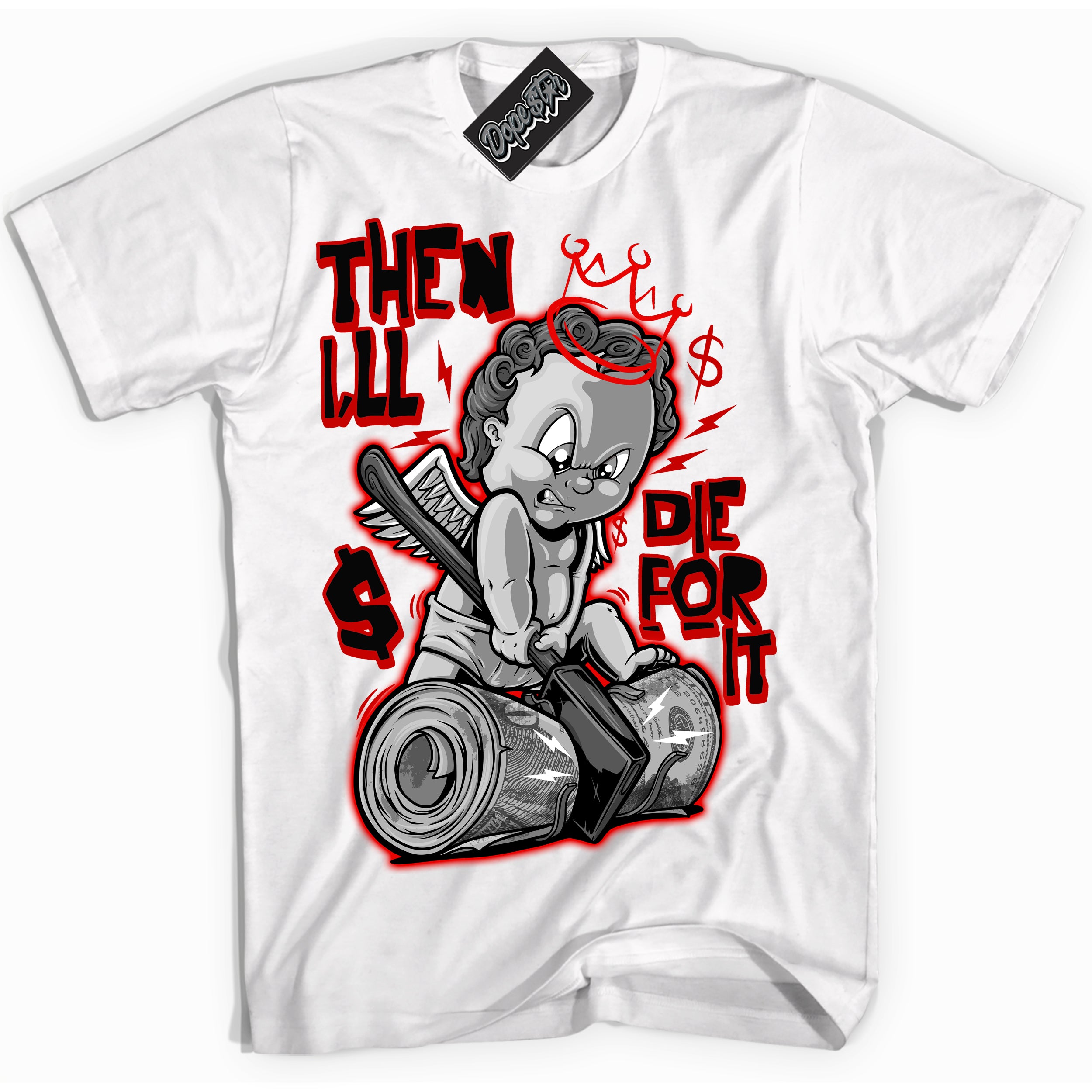 Cool White Shirt with “ Then I'll ” design that perfectly matches RTFKT X ND Genesis.