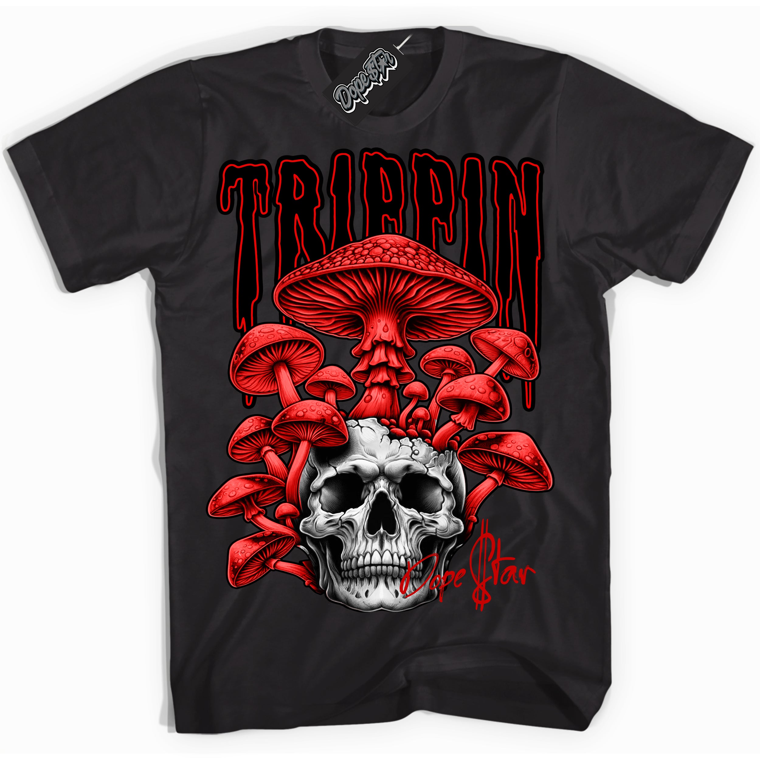 Cool Black Shirt with “ Trippin ” design that perfectly matches RTFKT X ND Genesis.