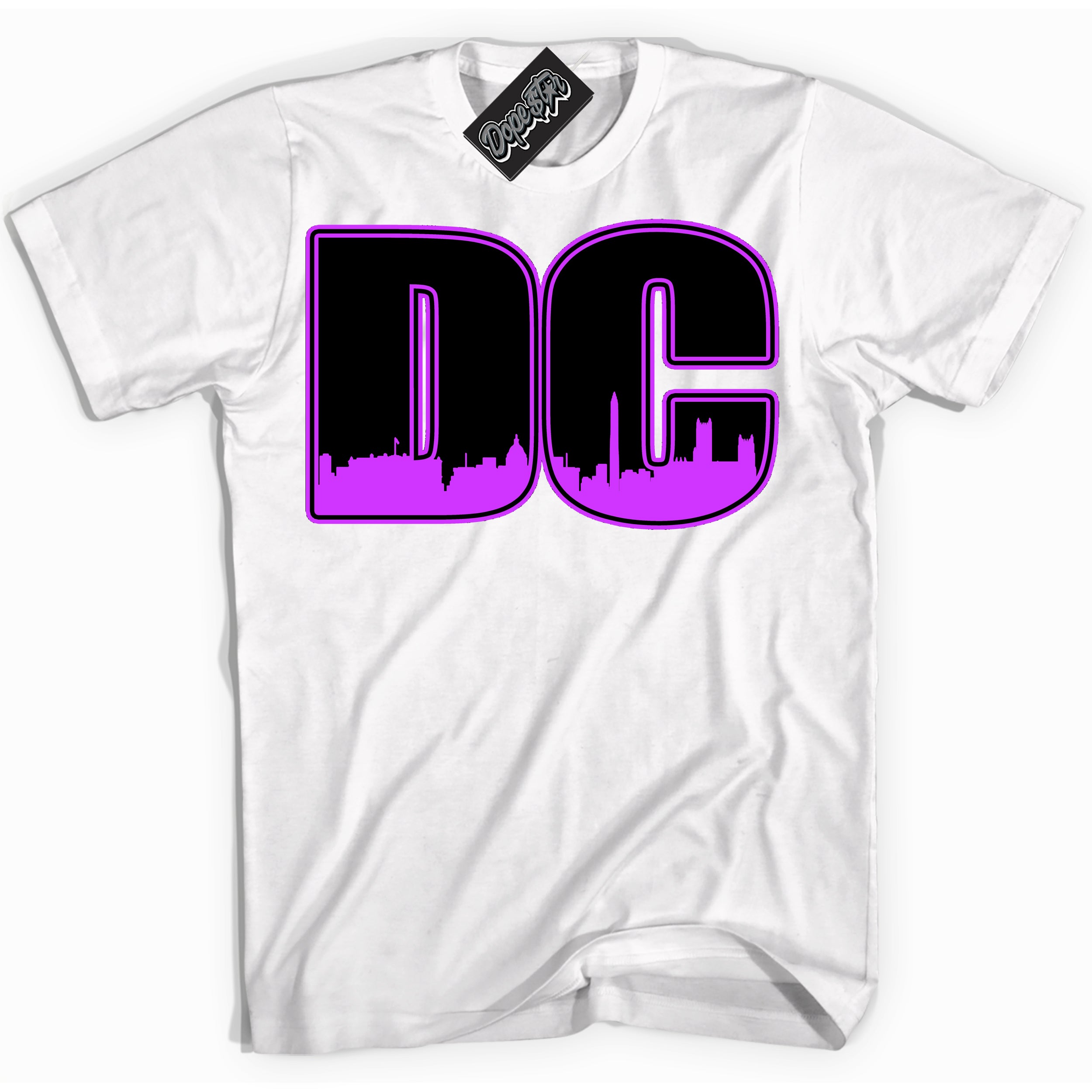 Cool White Shirt with “ DC” design that perfectly matches RTKT Genesis Dunk Sneakers.