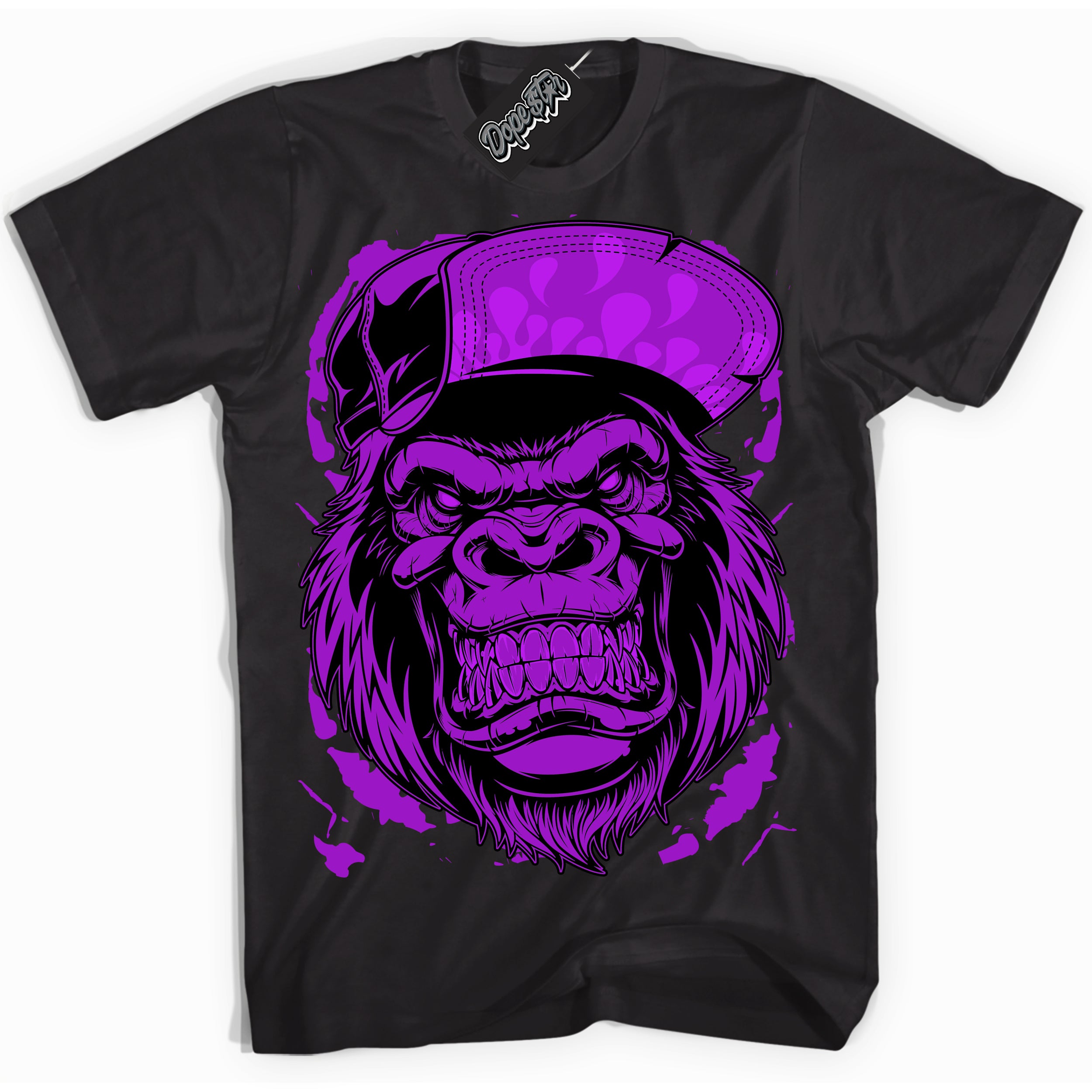 Cool Black Shirt with “ Gorilla Beast” design that perfectly matches RTKT Genesis Dunk Sneakers.