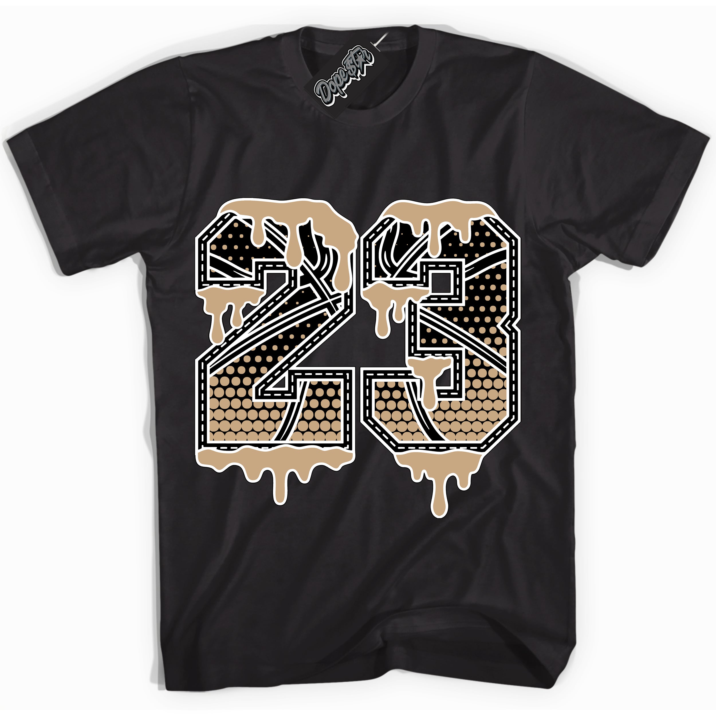 Cool Black Shirt with “23 Ball” design that perfectly matches Black Anthracite Sesame Dunk.