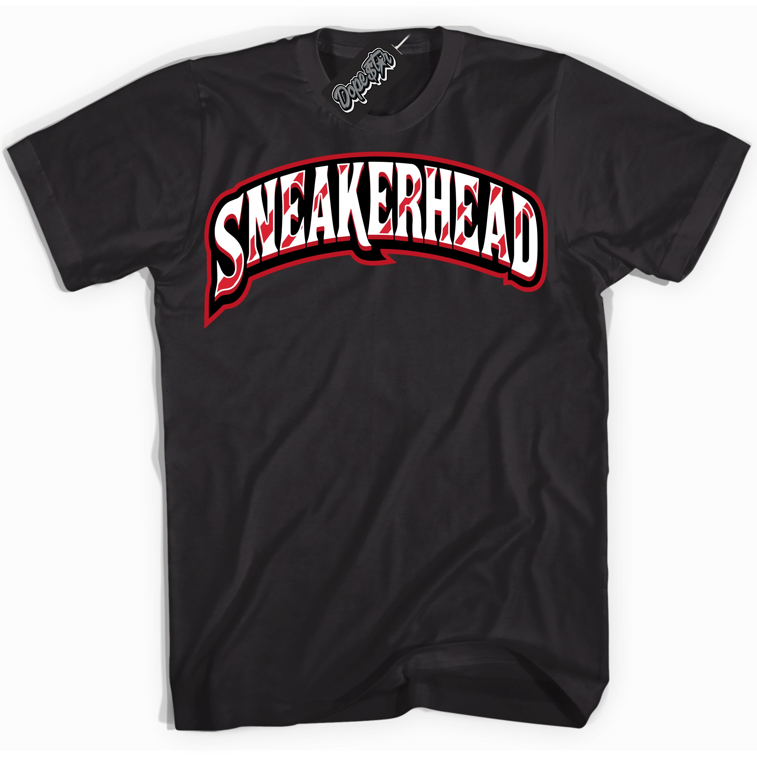 Cool Black Shirt with “ Sneakerhead ” design that perfectly matches Black Dragon Red Dunk.
