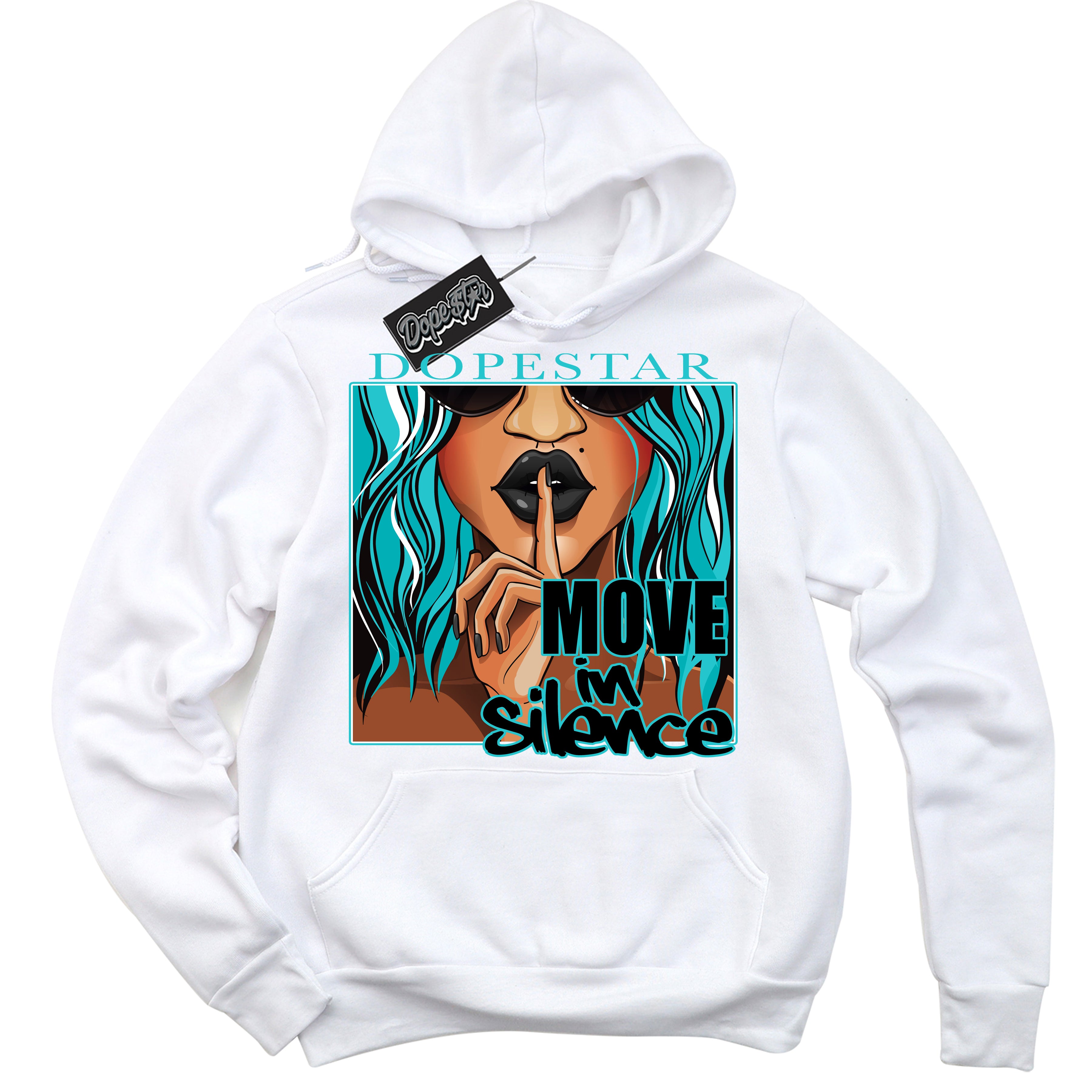 Black Dusty Cactus Dunk Sneaker Hoodie Move In Silence Graphic