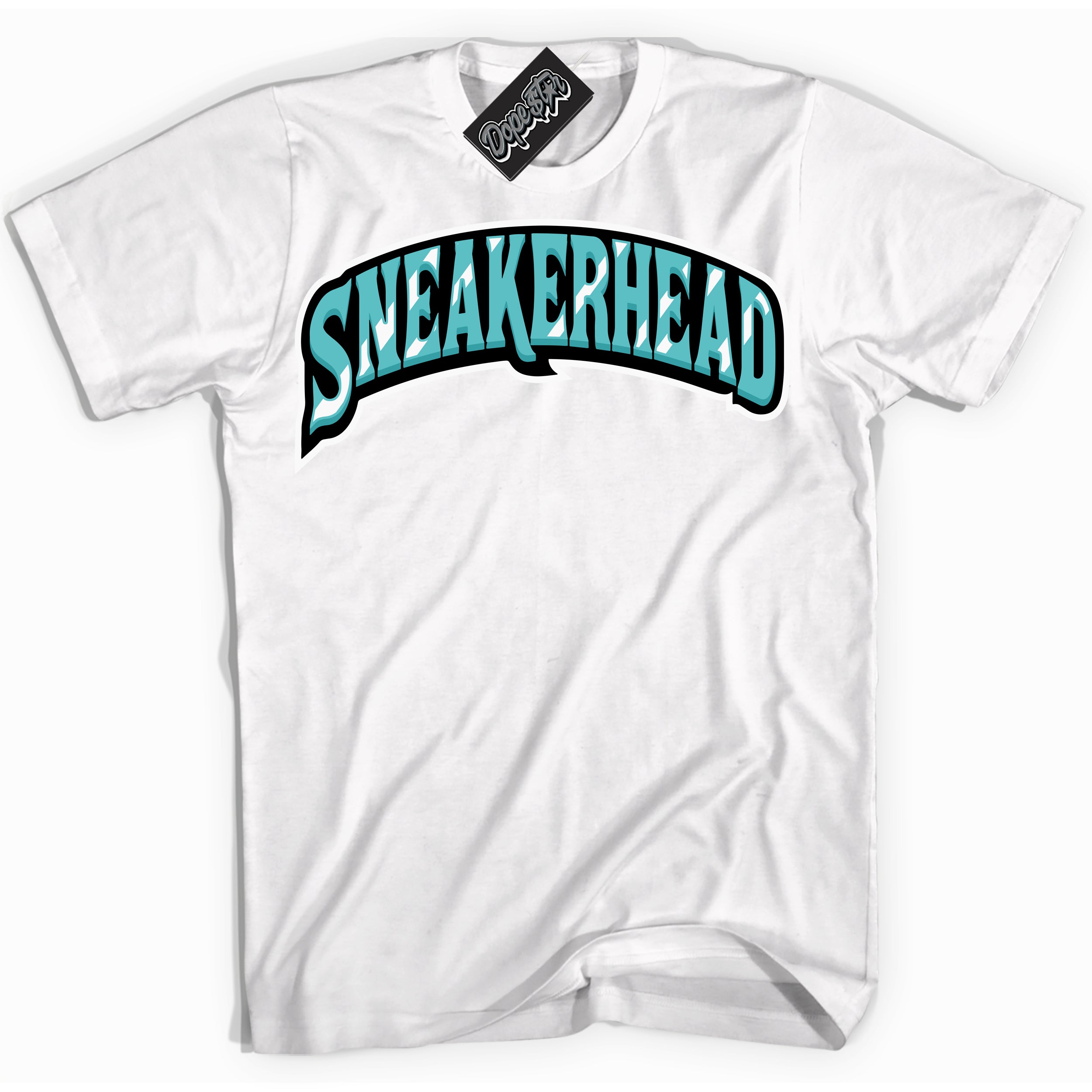 Dunk Low Retro Black Dusty Cactus 'Sneakerhead' Shirt - White Streetwear Mockup | Sneakerhead T-Shirt Matching Dunk Low Retro Black Dusty Cactus | Limited Edition Urban Streetwear for Sneaker Matching OOTD | Outfits that pair perfectly with your ND Low Retro Black Dusty Cactus | Sneakerhead Fashion Must-Have Apparel for Men and Women.