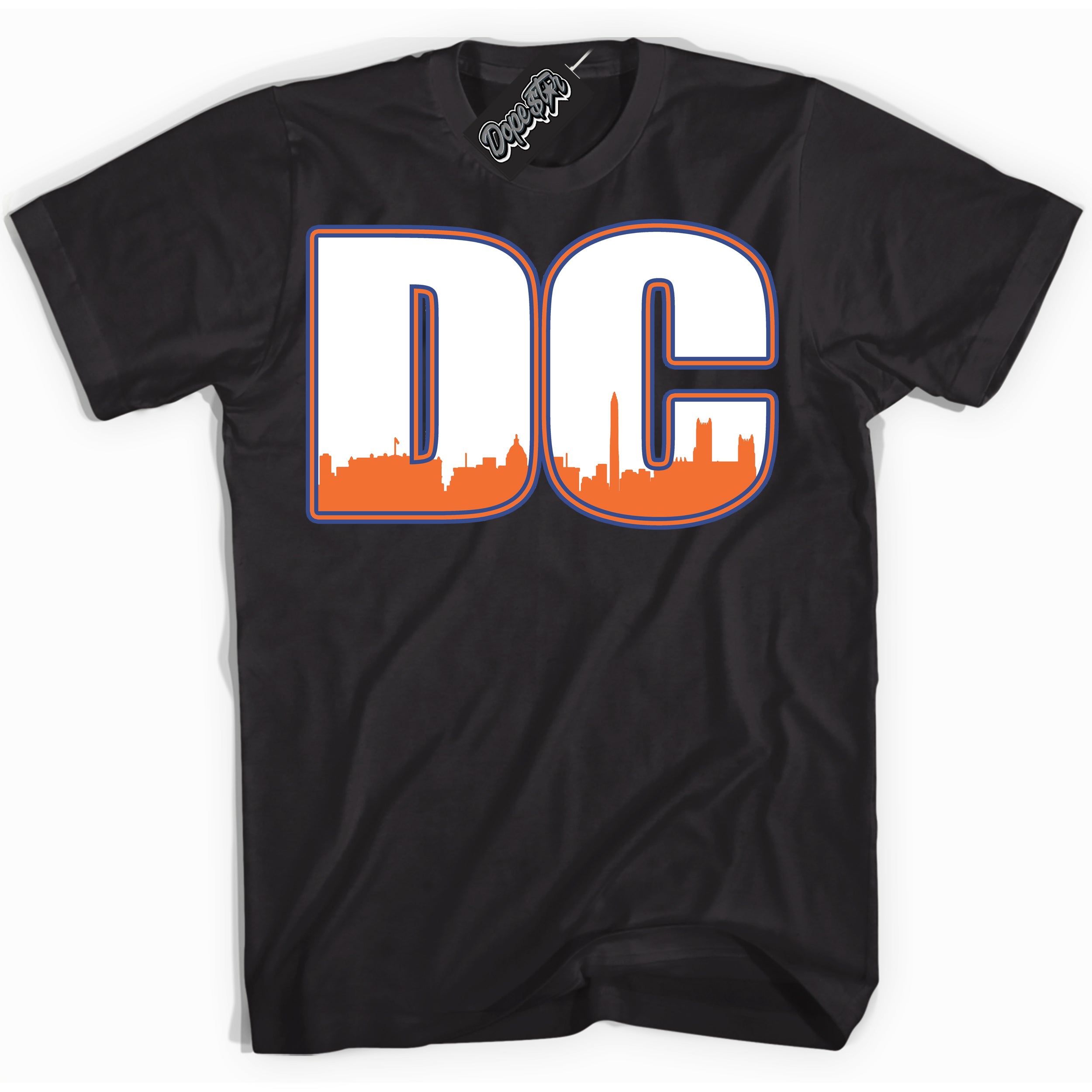 Cool Black Shirt with “ DC ” design that perfectly matches Low Knicks.