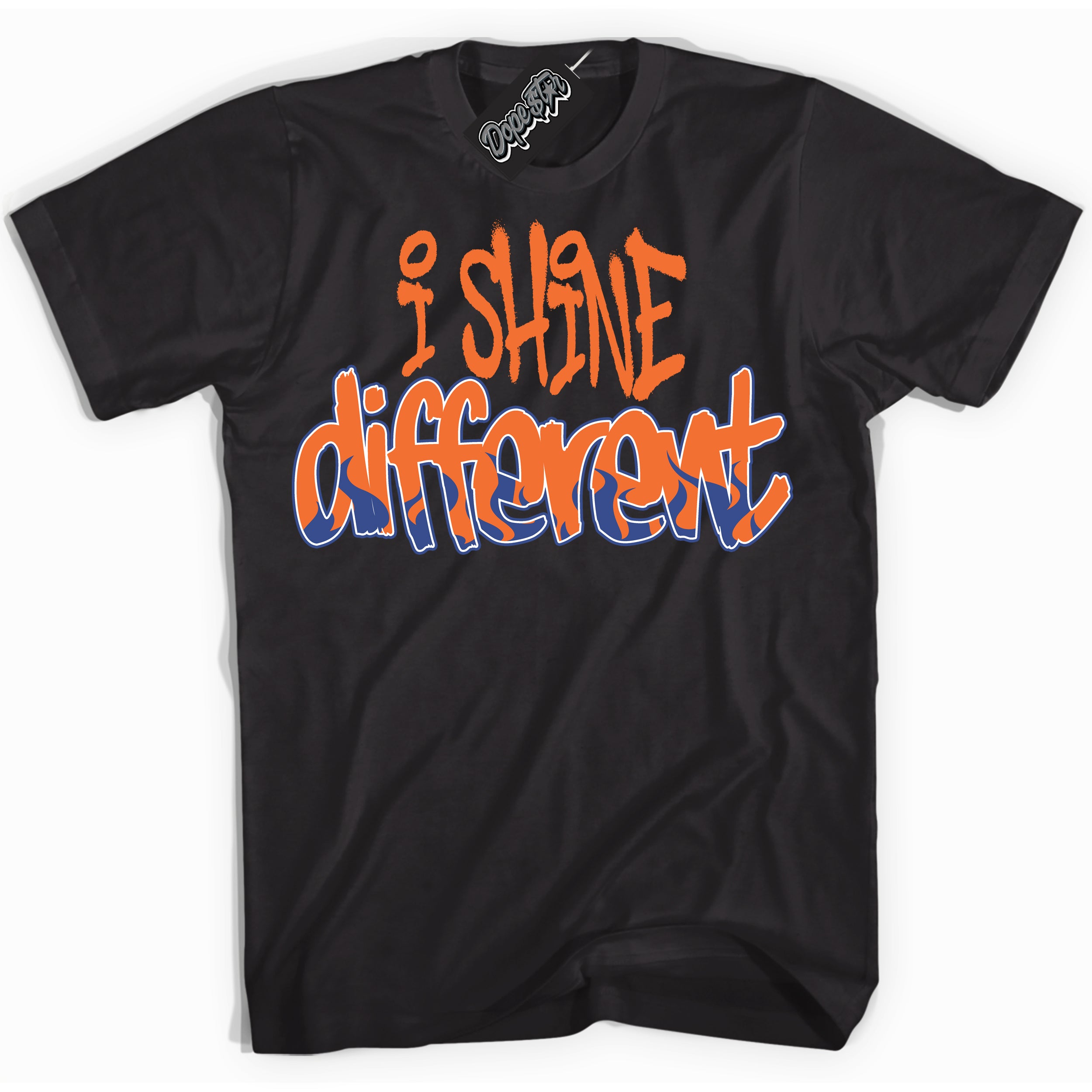 Cool Black Shirt with “ I Shine Different ” design that perfectly matches Low Knicks.
