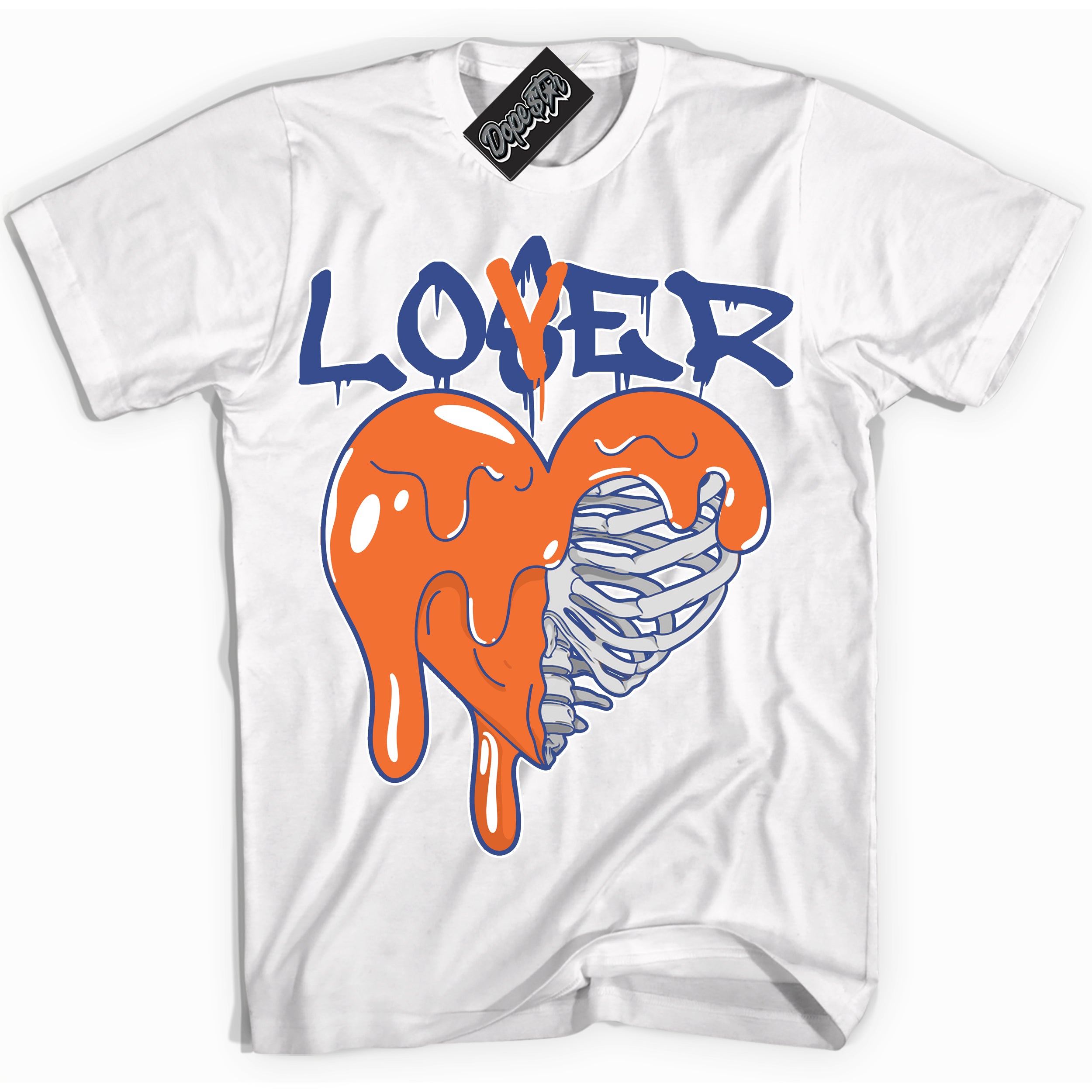 Cool White Shirt with “ Lover Loser ” design that perfectly matches Low Knicks.