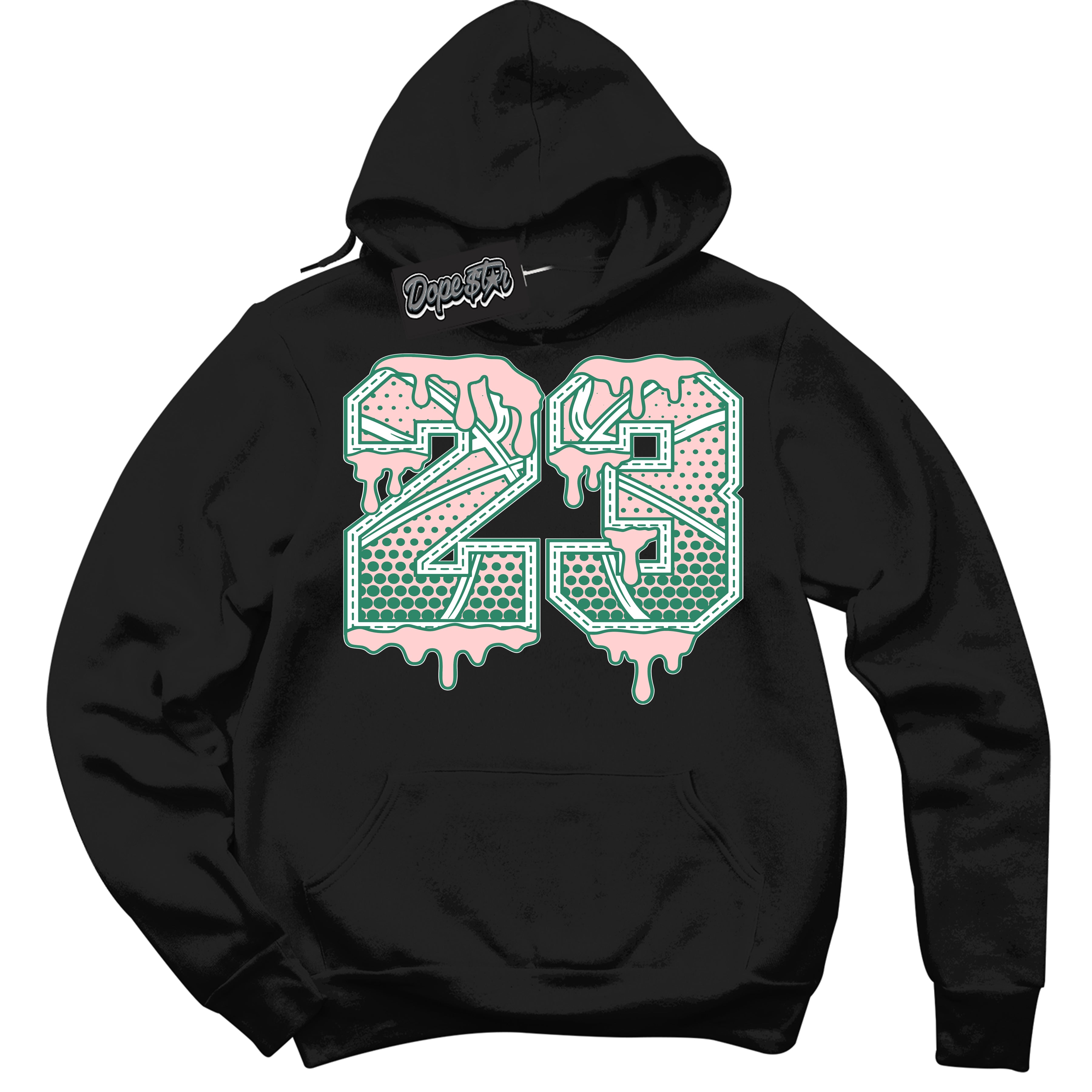 Cool Black Hoodie with “ 23 Ball ”  design that Perfectly Matches Malachite Dunks Dunks.