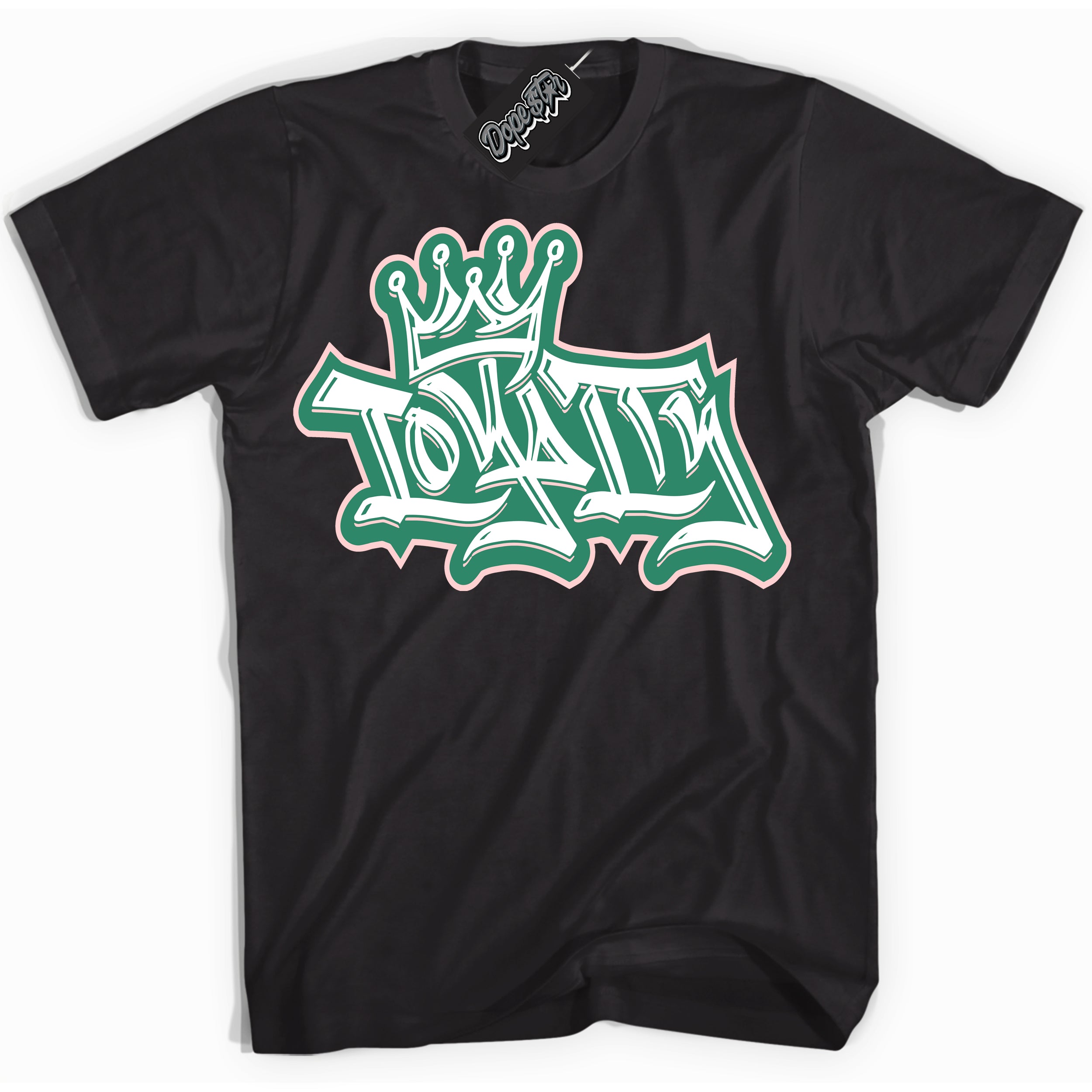 Cool Black Shirt with “ Loyalty Crown ” design that perfectly matches Malachite Dunks Dunks.