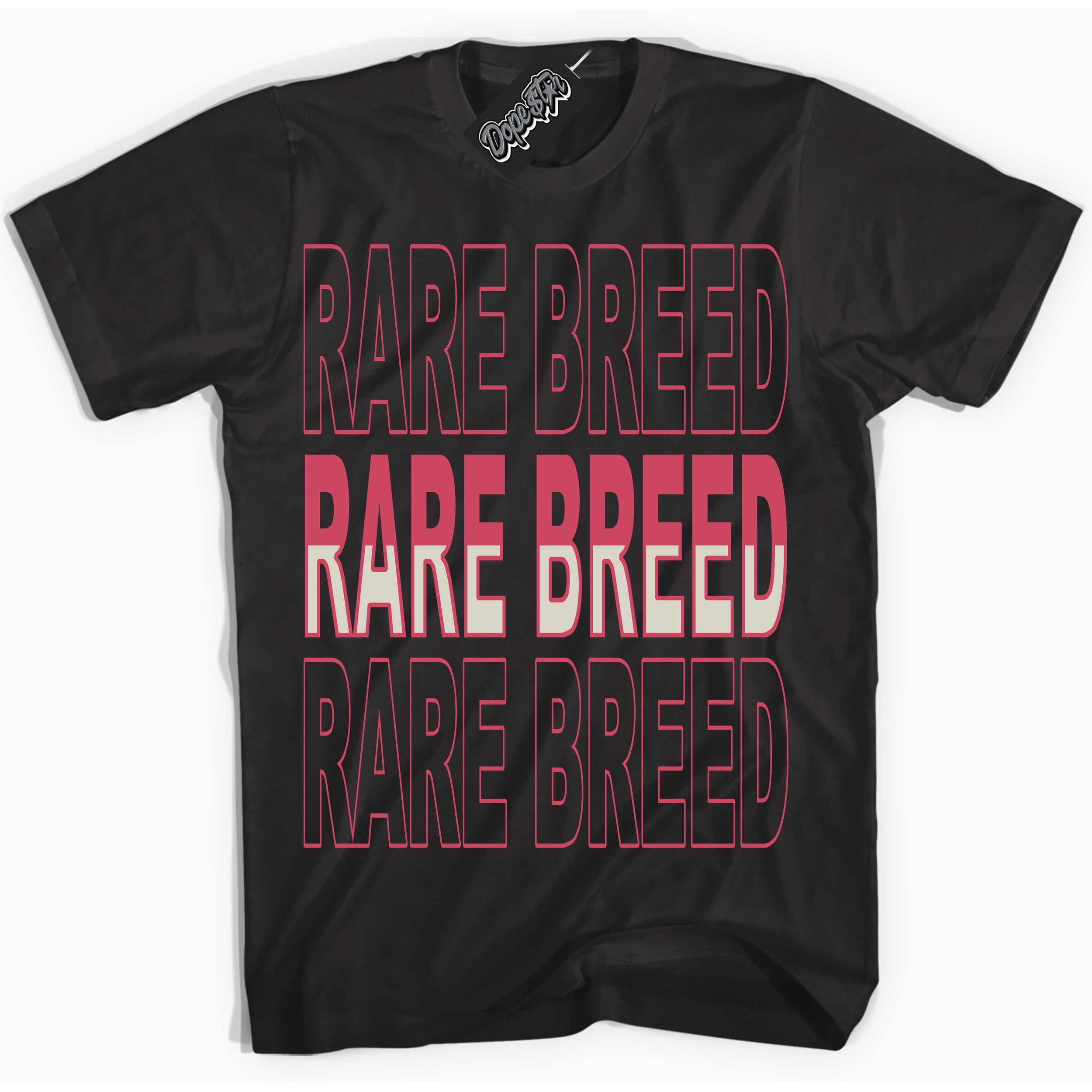 Cool Black Shirt with “Rare Breed” design that perfectly matches Next Nature Aster Pink Dunk.