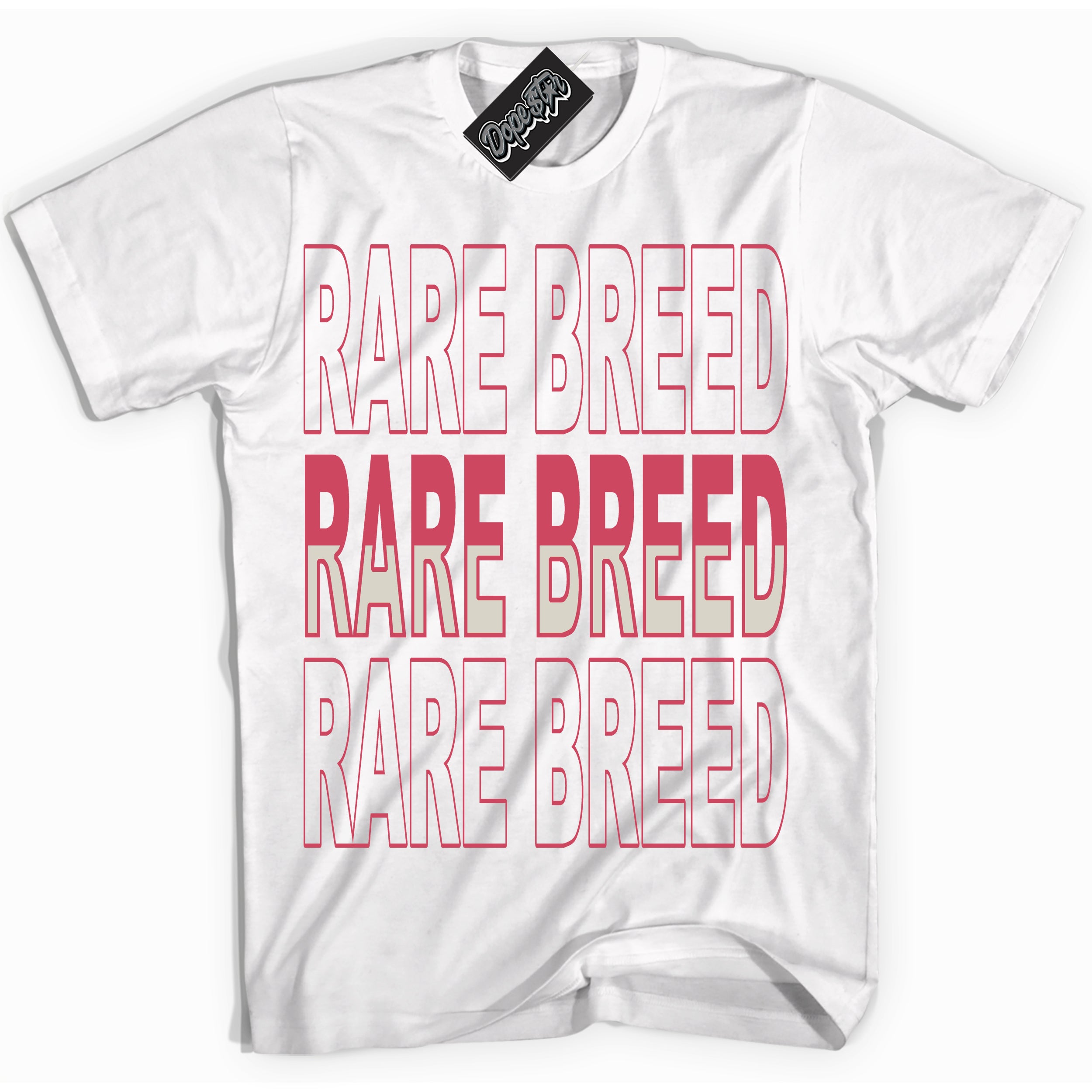 Cool White Shirt with “Rare Breed” design that perfectly matches Next Nature Aster Pink Dunk.