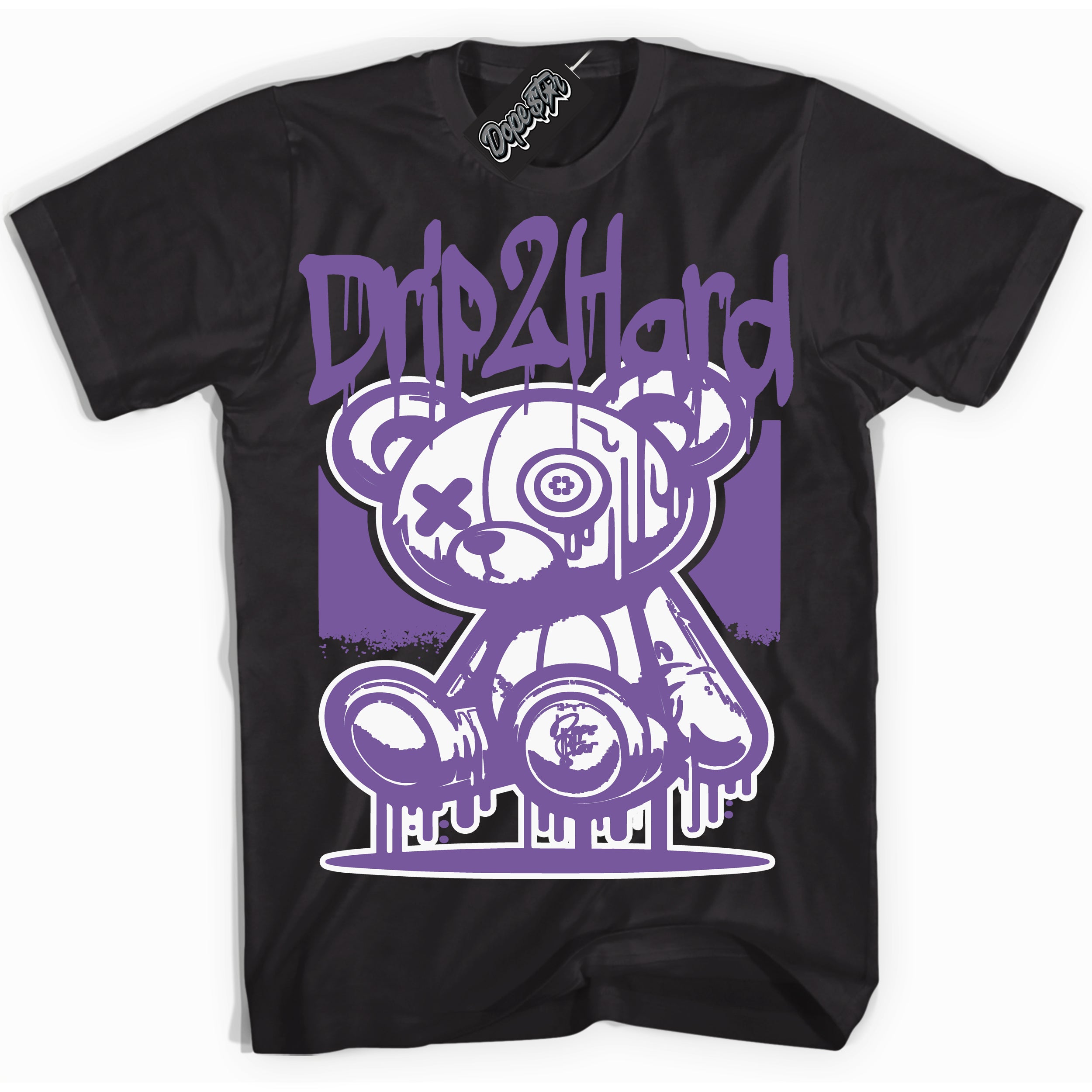 Cool Black Shirt with “Drip 2 Hard” design that perfectly matches Next Nature Black Raspberry.