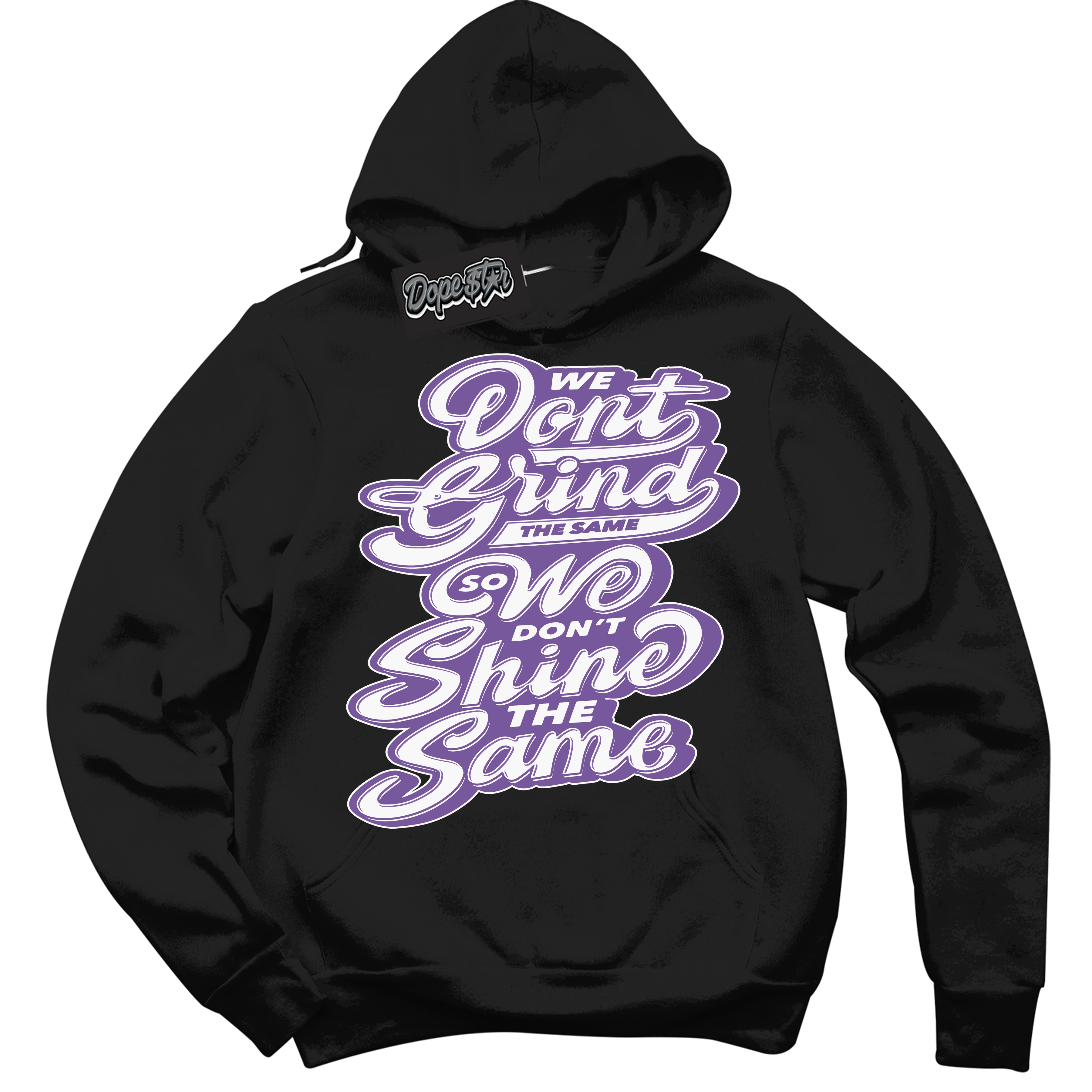 Cool Black Hoodie with “Grind Shine” design that Perfectly Matches Next Nature Black Raspberry.