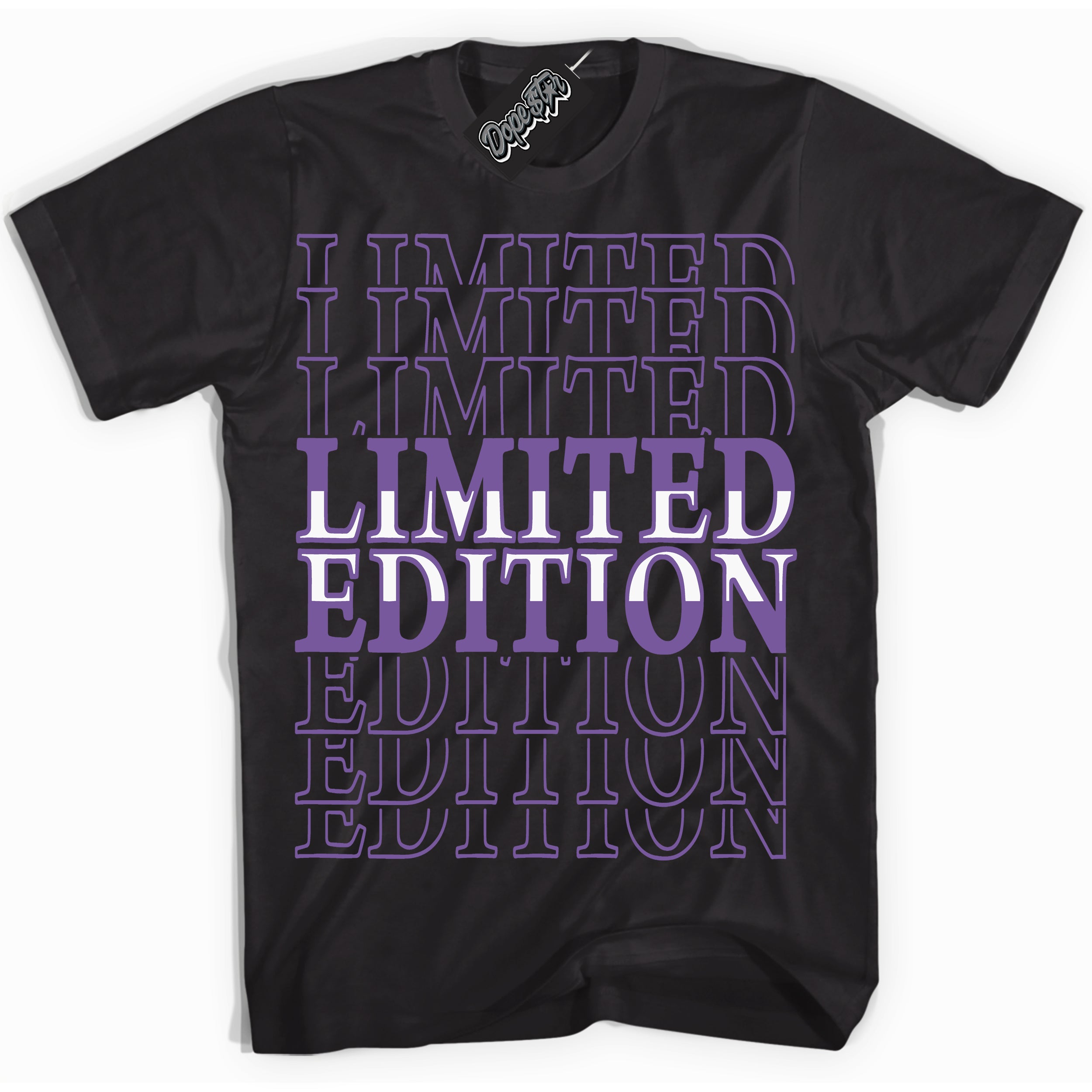 Cool Black Shirt with “Limited Edition” design that perfectly matches Next Nature Black Raspberry.