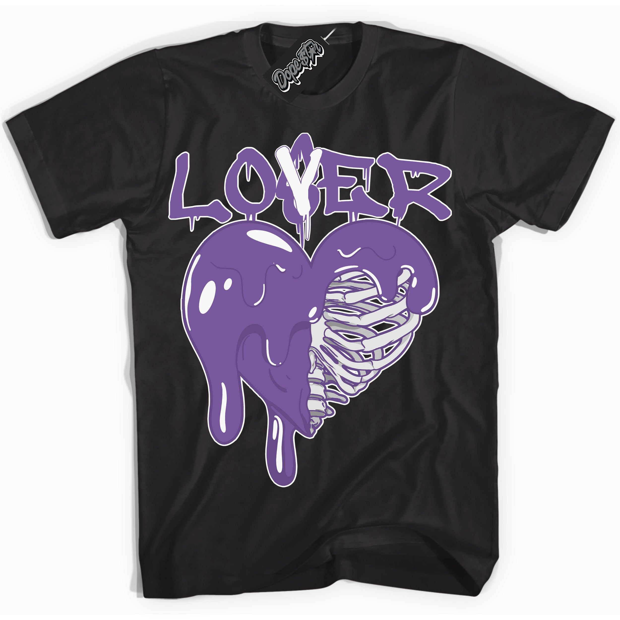 Cool Black Shirt with “Lover Loser” design that perfectly matches Next Nature Black Raspberry.