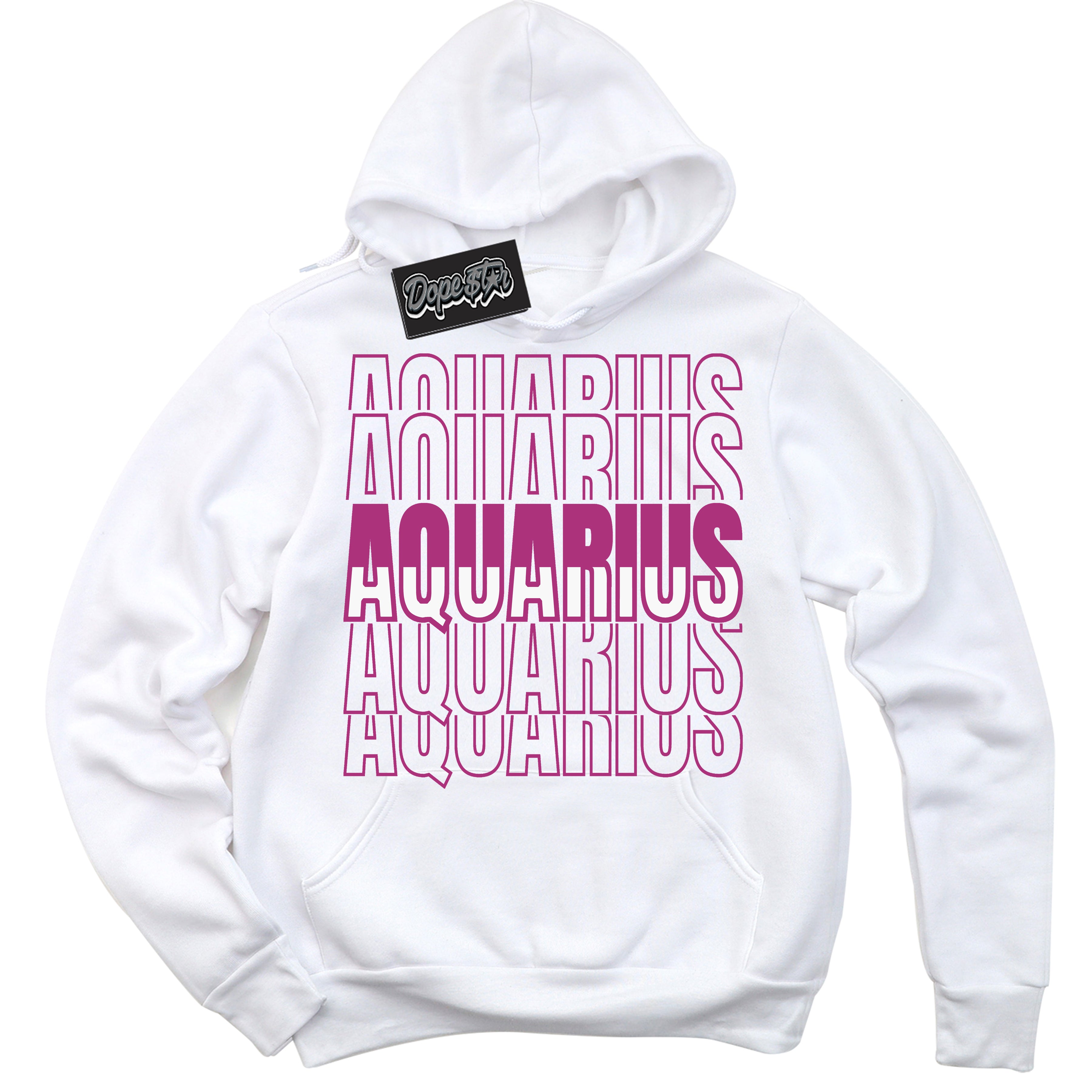 Next Nature Hot Fuchsia Dunk Sneaker Hoodie Aquarius Graphic