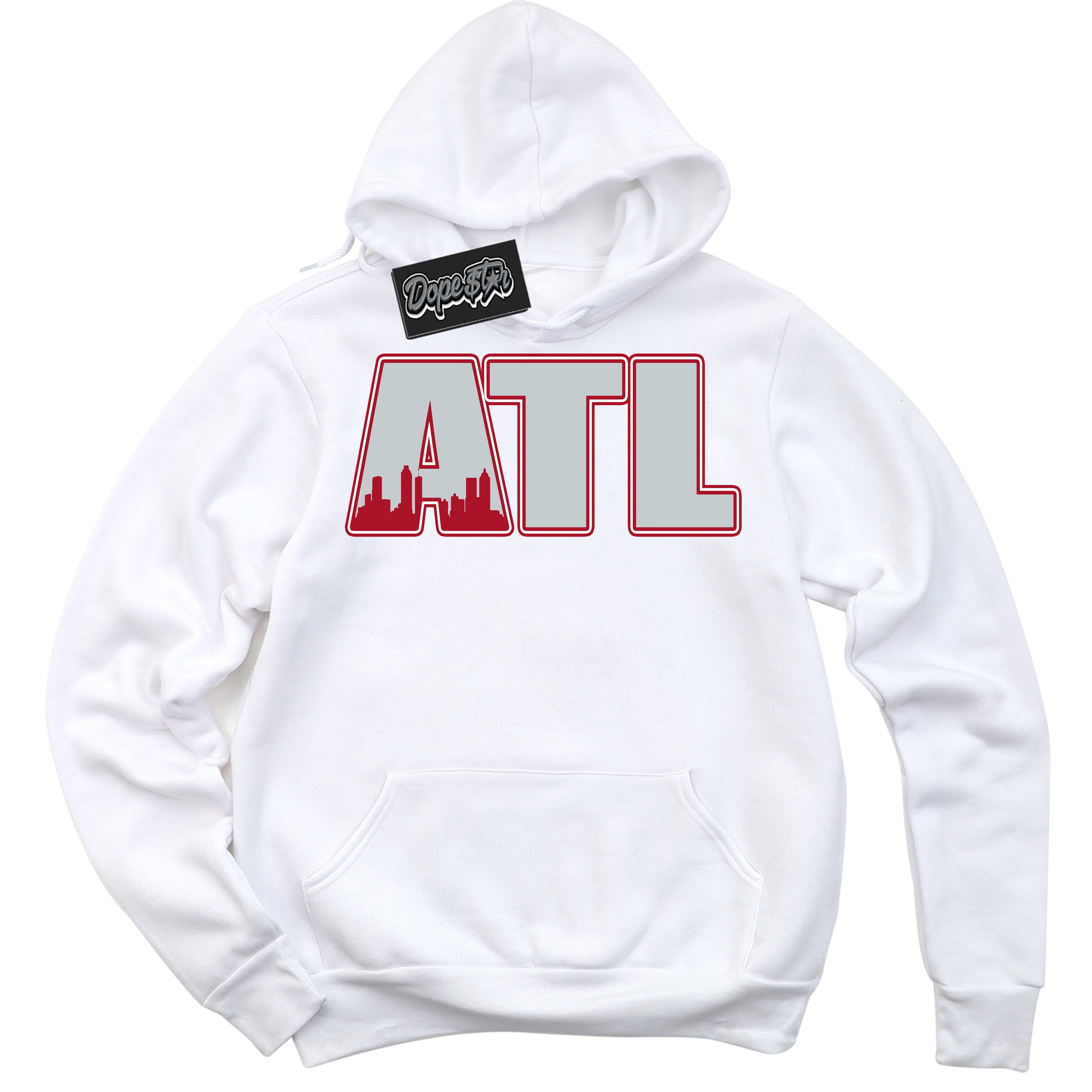 Cool Black Hoodie with “ Atlanta ”  design that Perfectly Matches  Reverse Ultraman Sneakers.