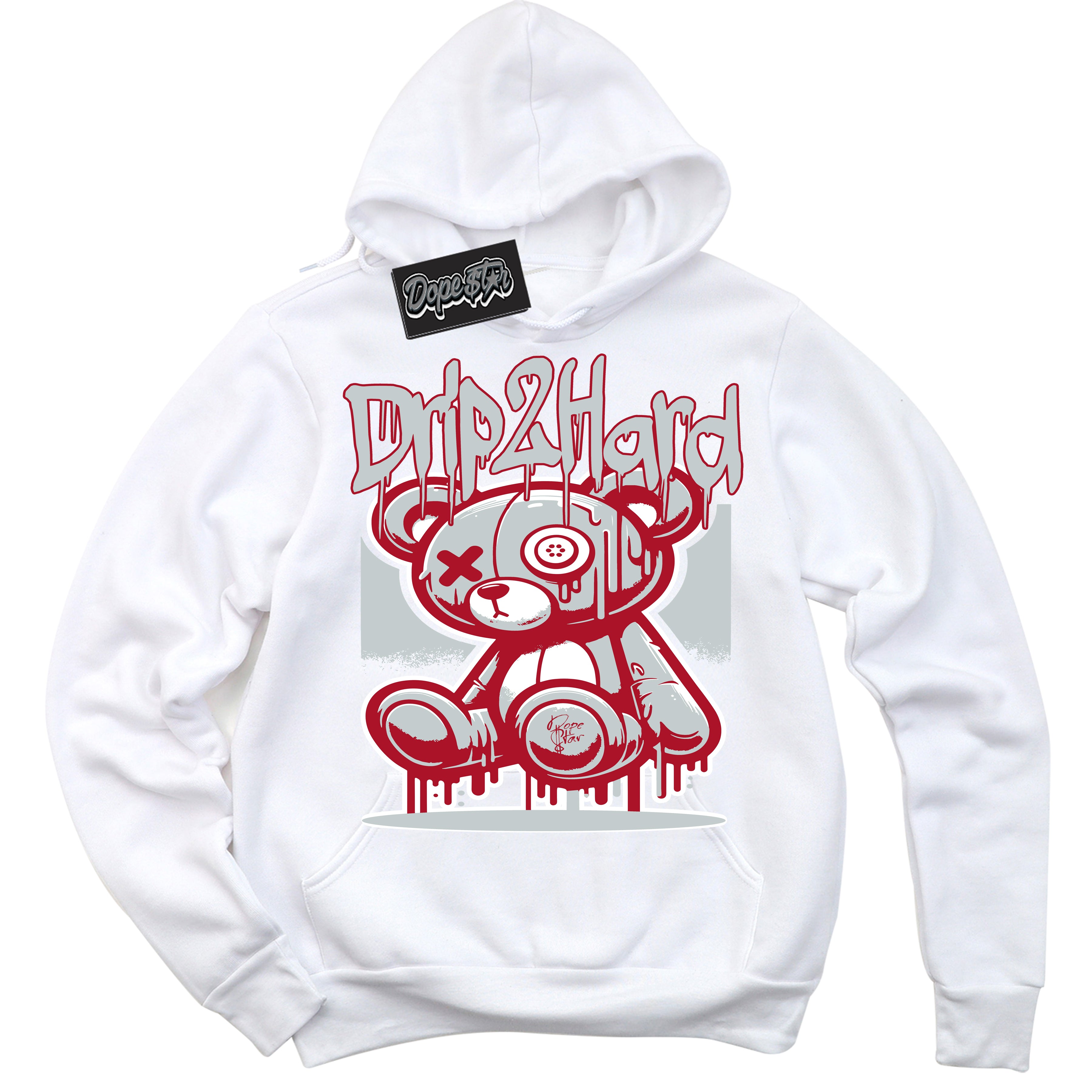 Cool Black Hoodie with “ Drip 2 Hard ”  design that Perfectly Matches  Reverse Ultraman Sneakers.