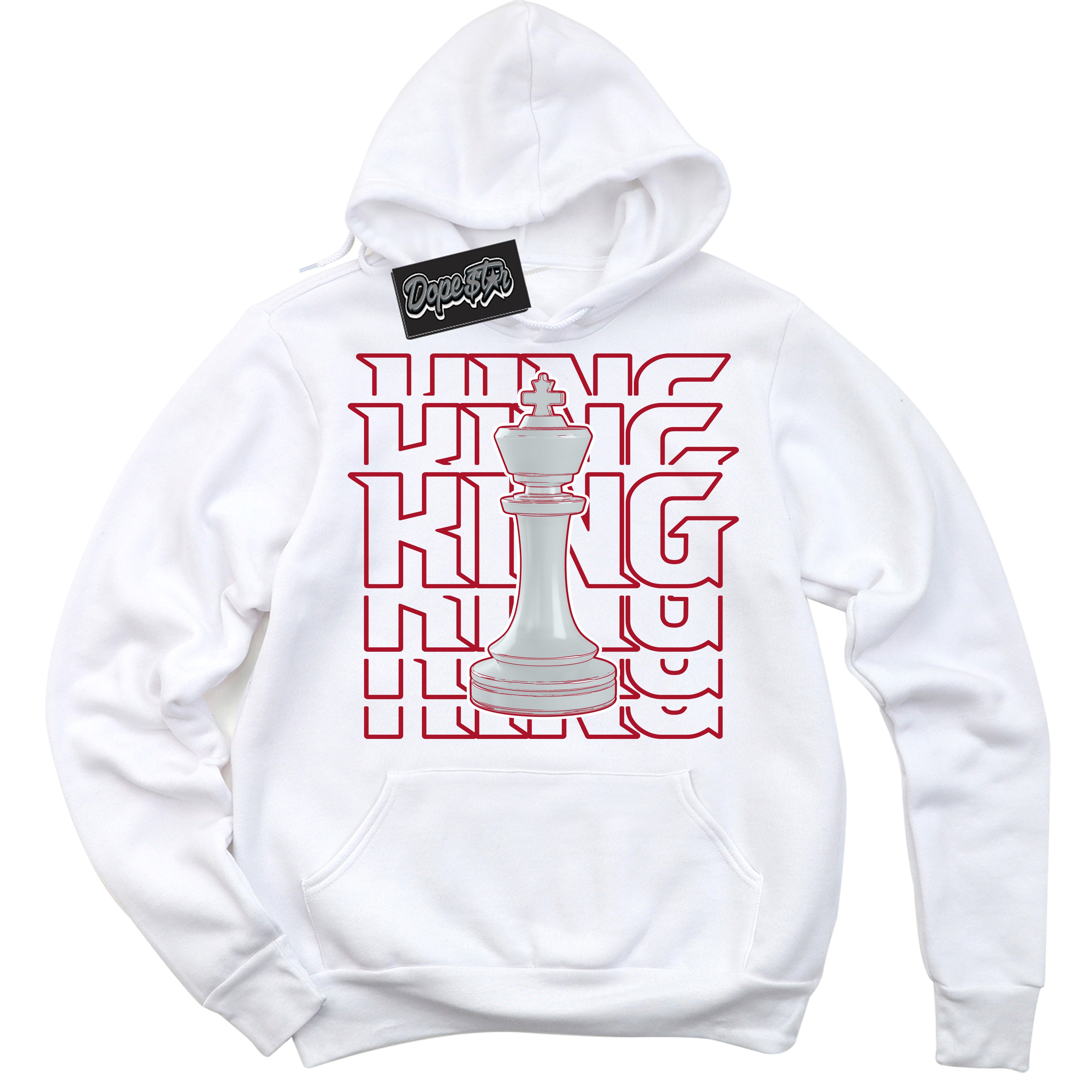 Cool Black Hoodie with “ King Chess ”  design that Perfectly Matches  Reverse Ultraman Sneakers.