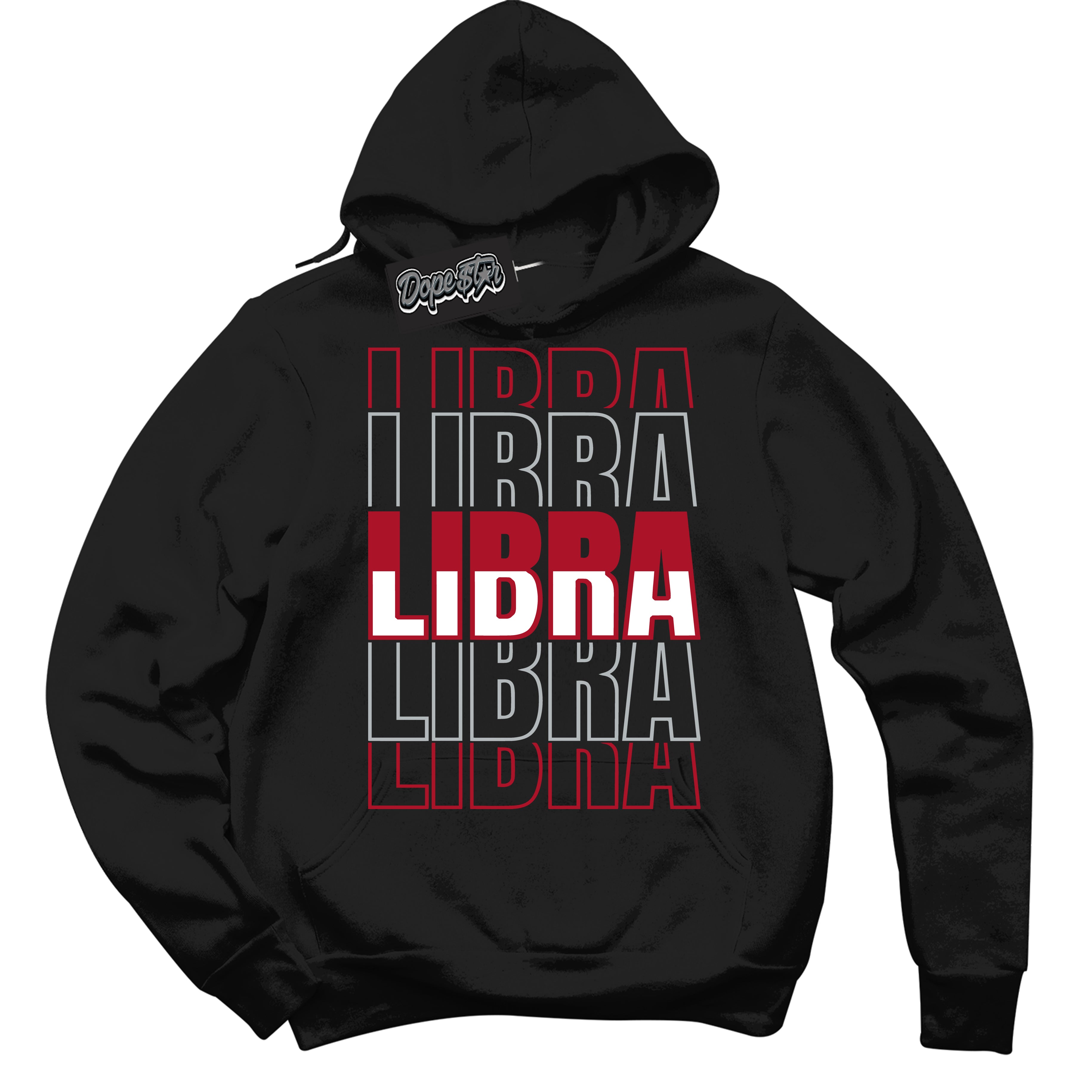 Cool Black Hoodie with “ Libra ”  design that Perfectly Matches  Reverse Ultraman Sneakers.