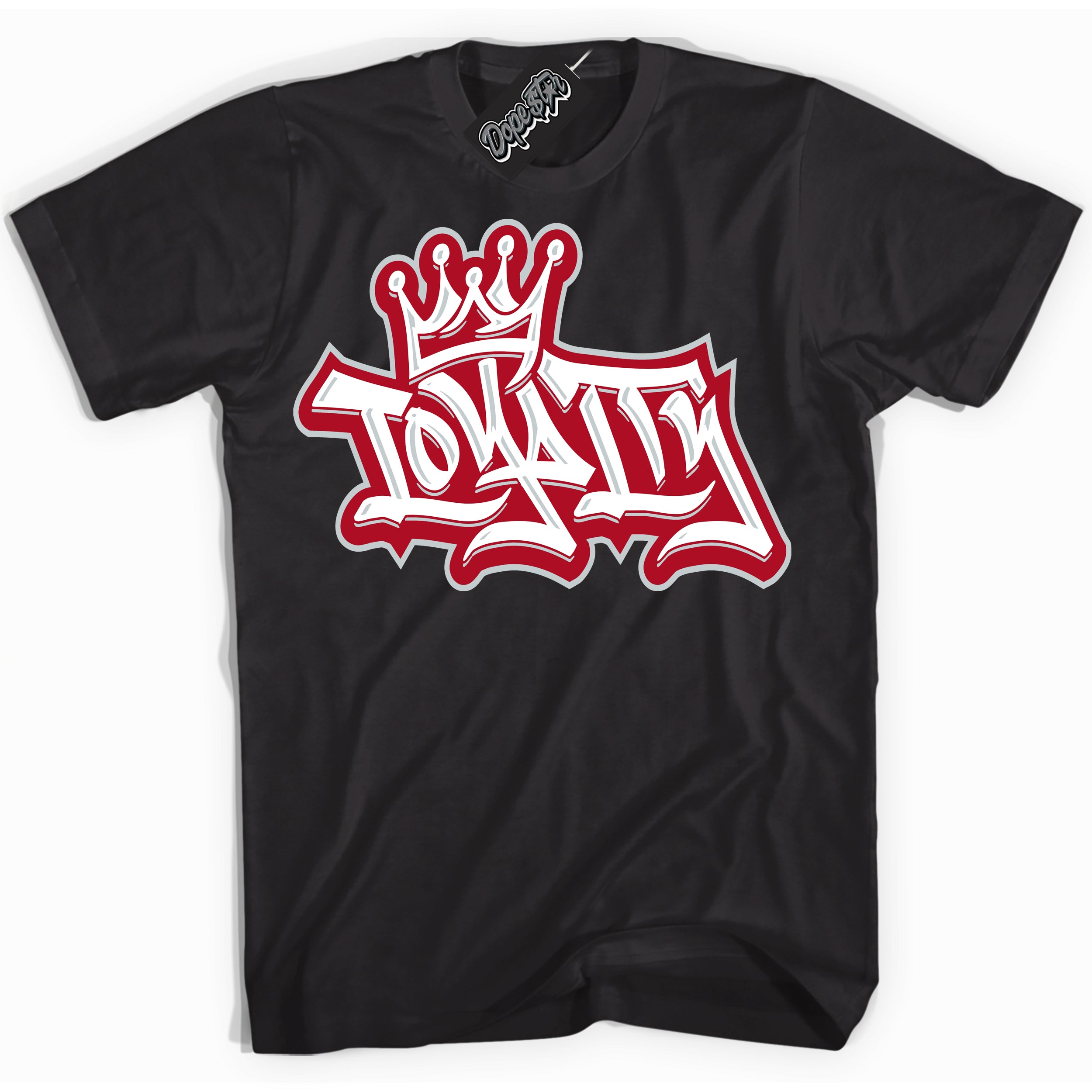 Cool Black Shirt with “ Loyalty Crown” design that perfectly matches Reverse Ultraman Sneakers.