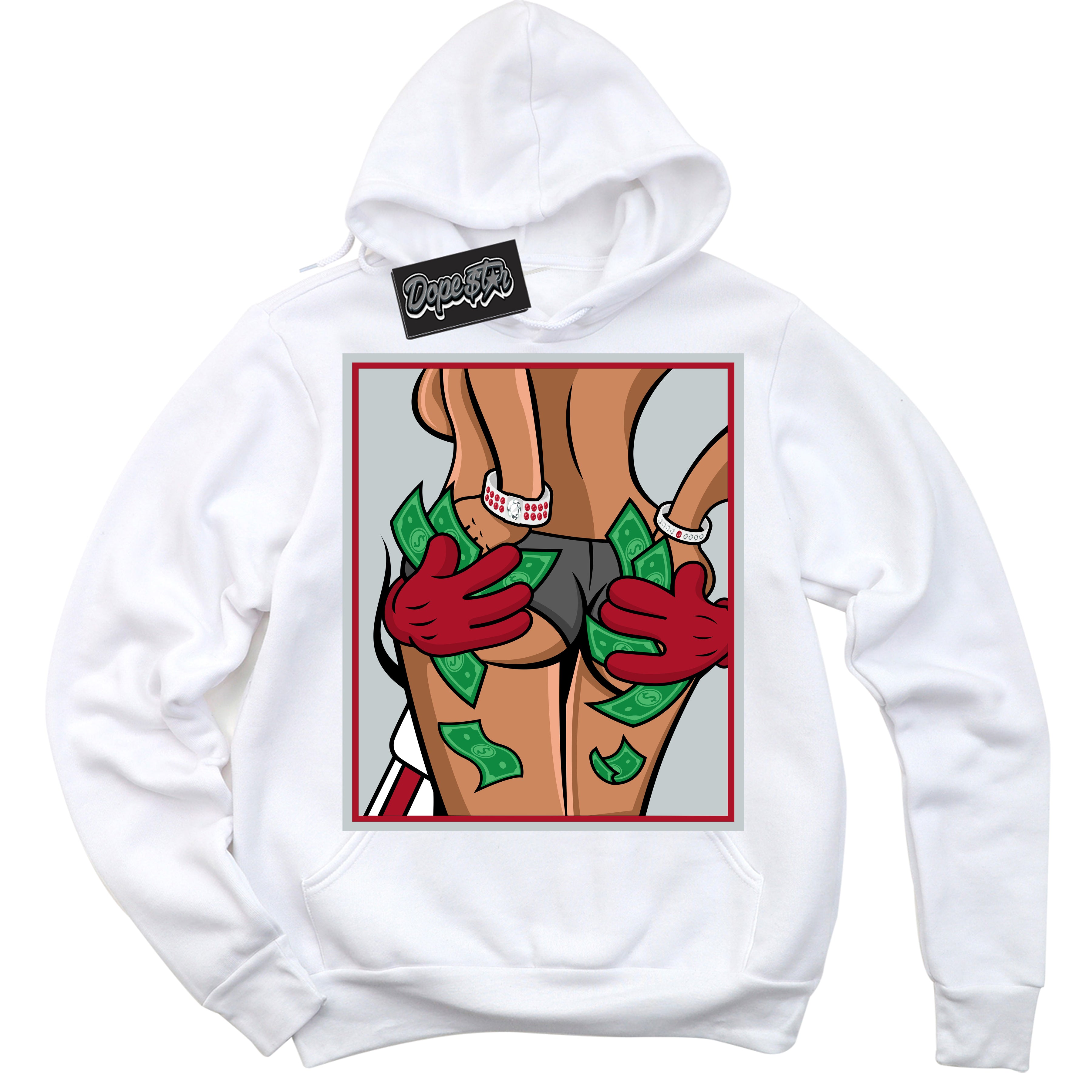 Cool Black Hoodie with “ Money Hands ”  design that Perfectly Matches  Reverse Ultraman Sneakers.
